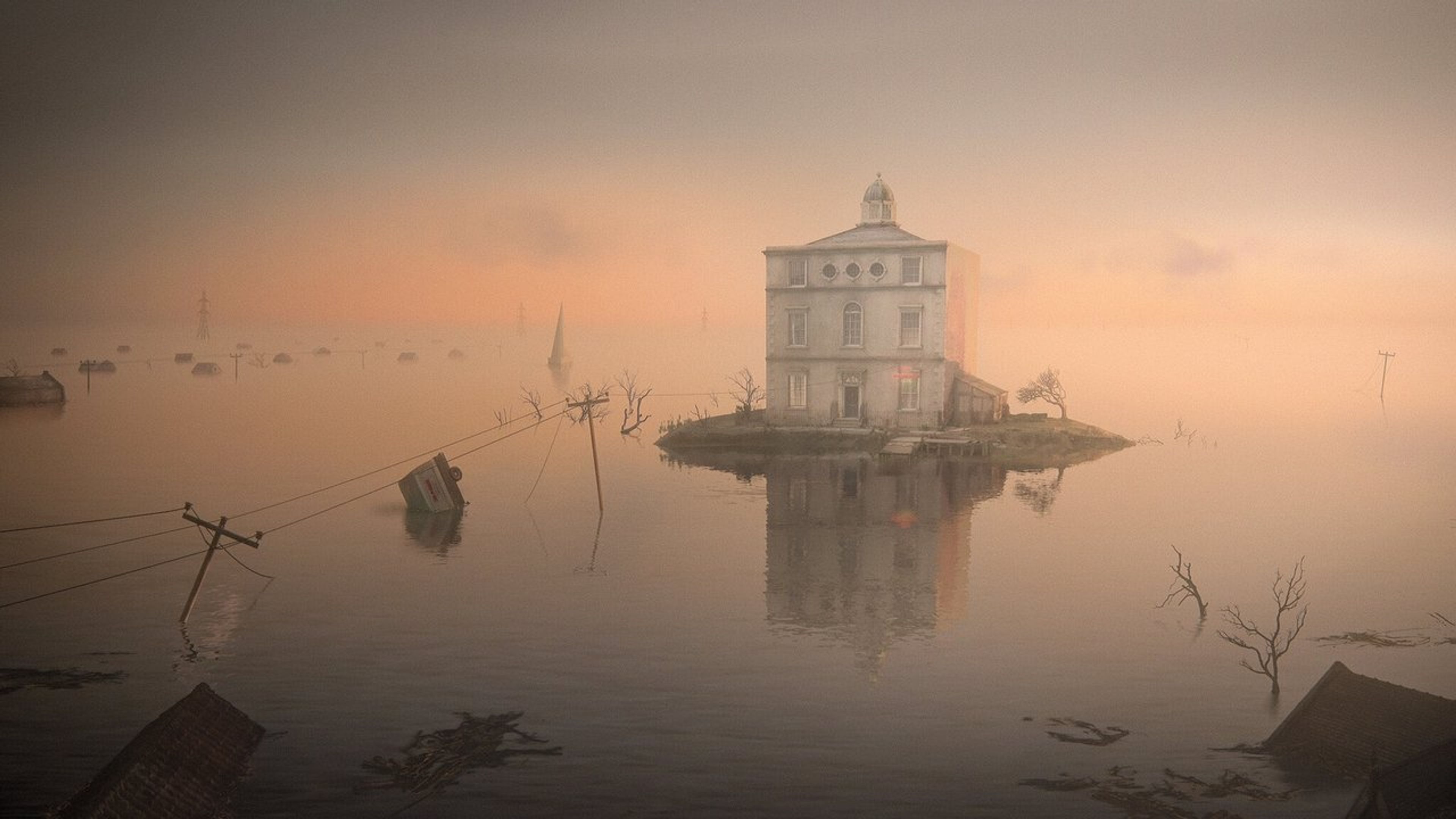 Backdrop of The House