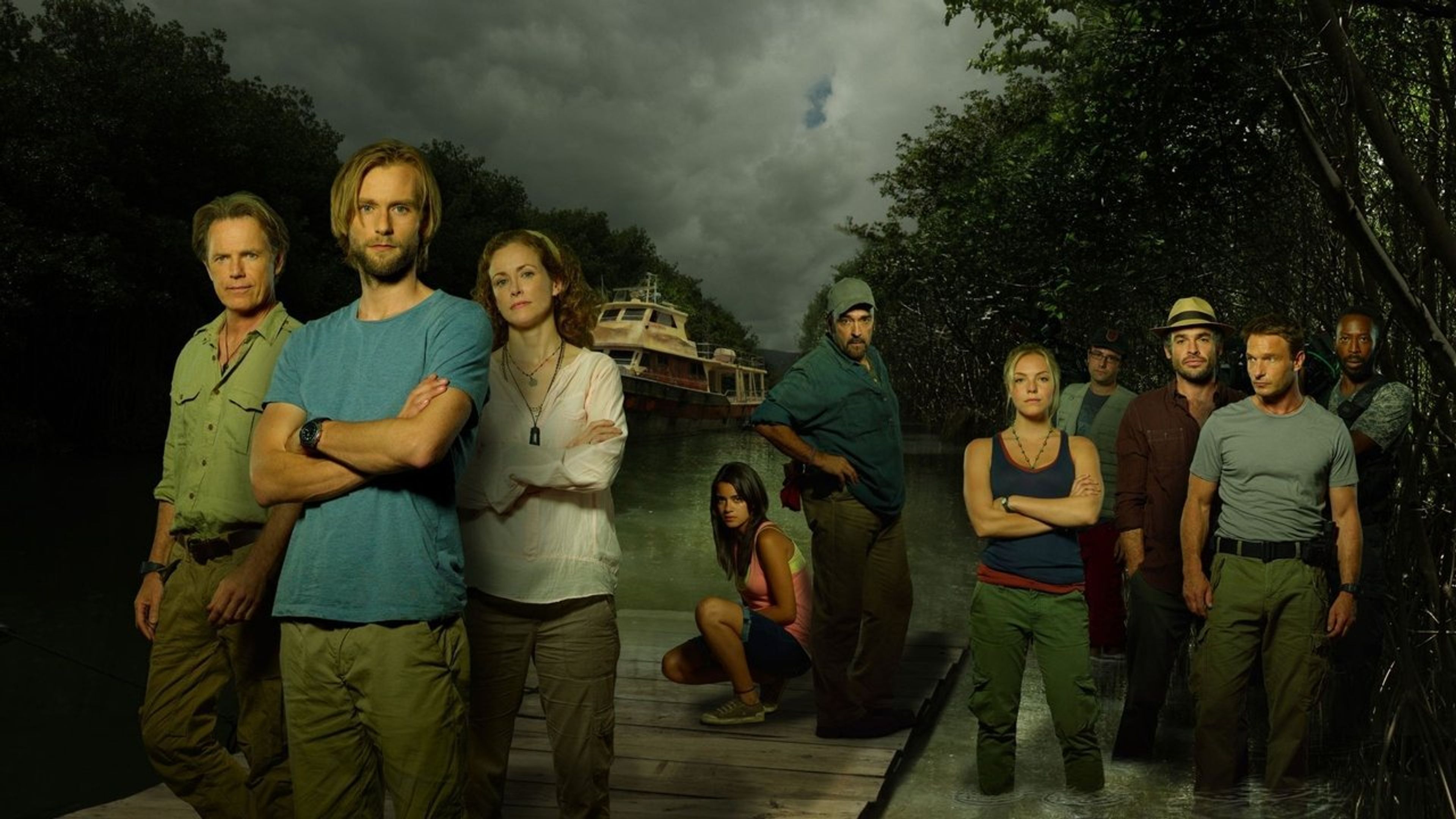 Backdrop of The River