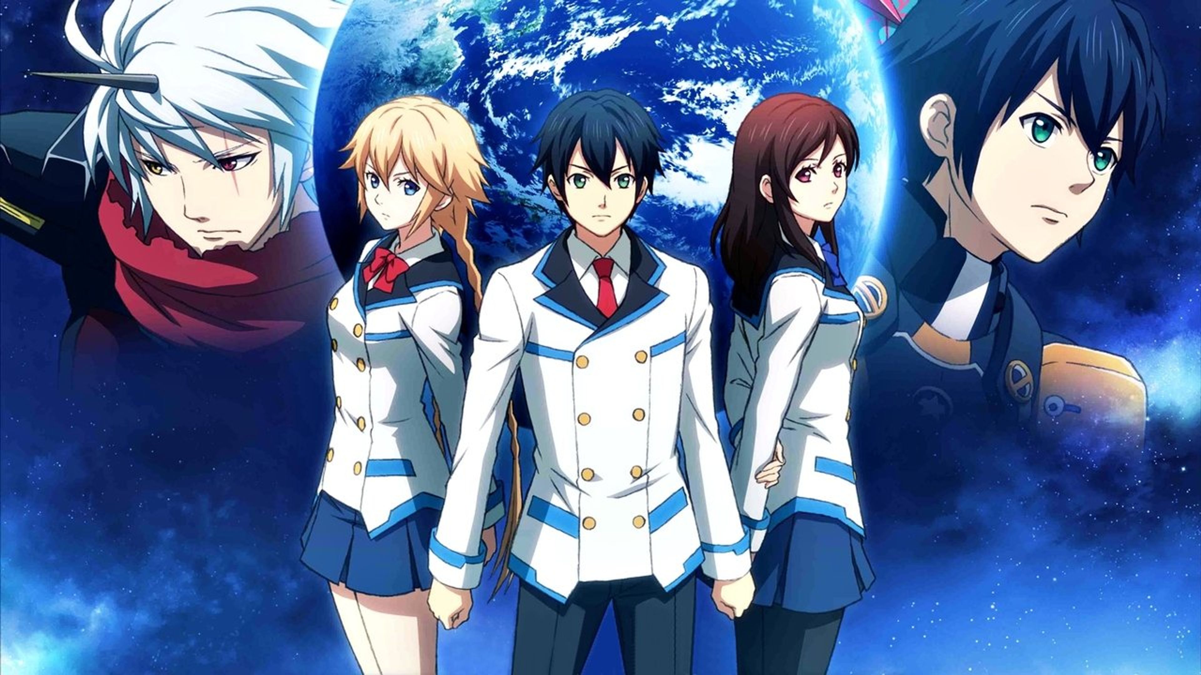 Backdrop of Phantasy Star Online 2: The Animation