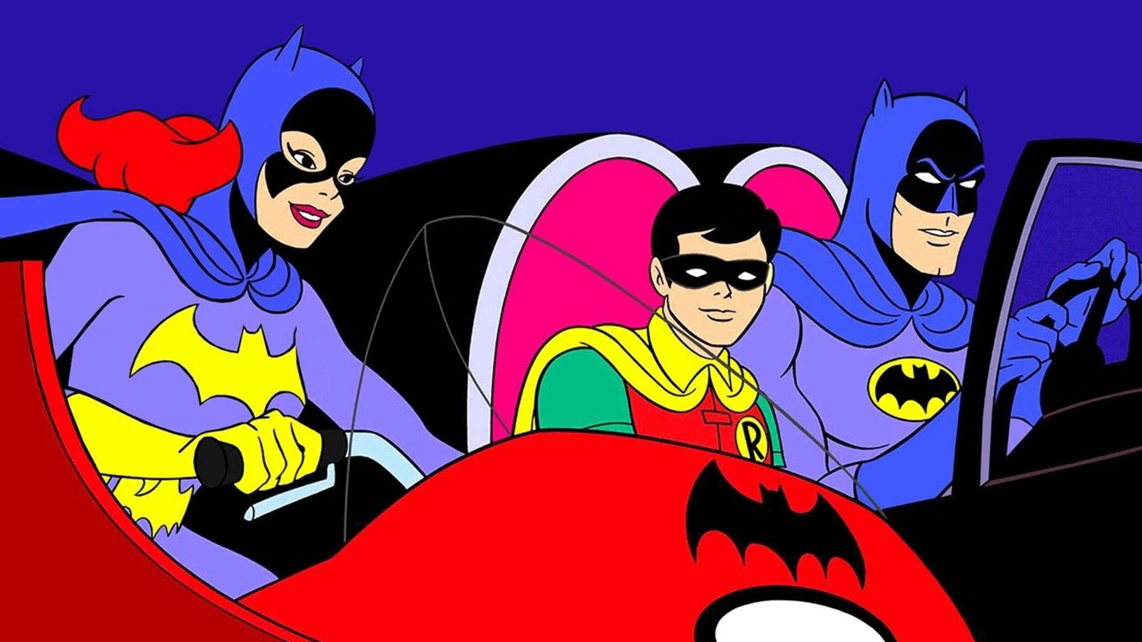 Backdrop of The New Adventures of Batman