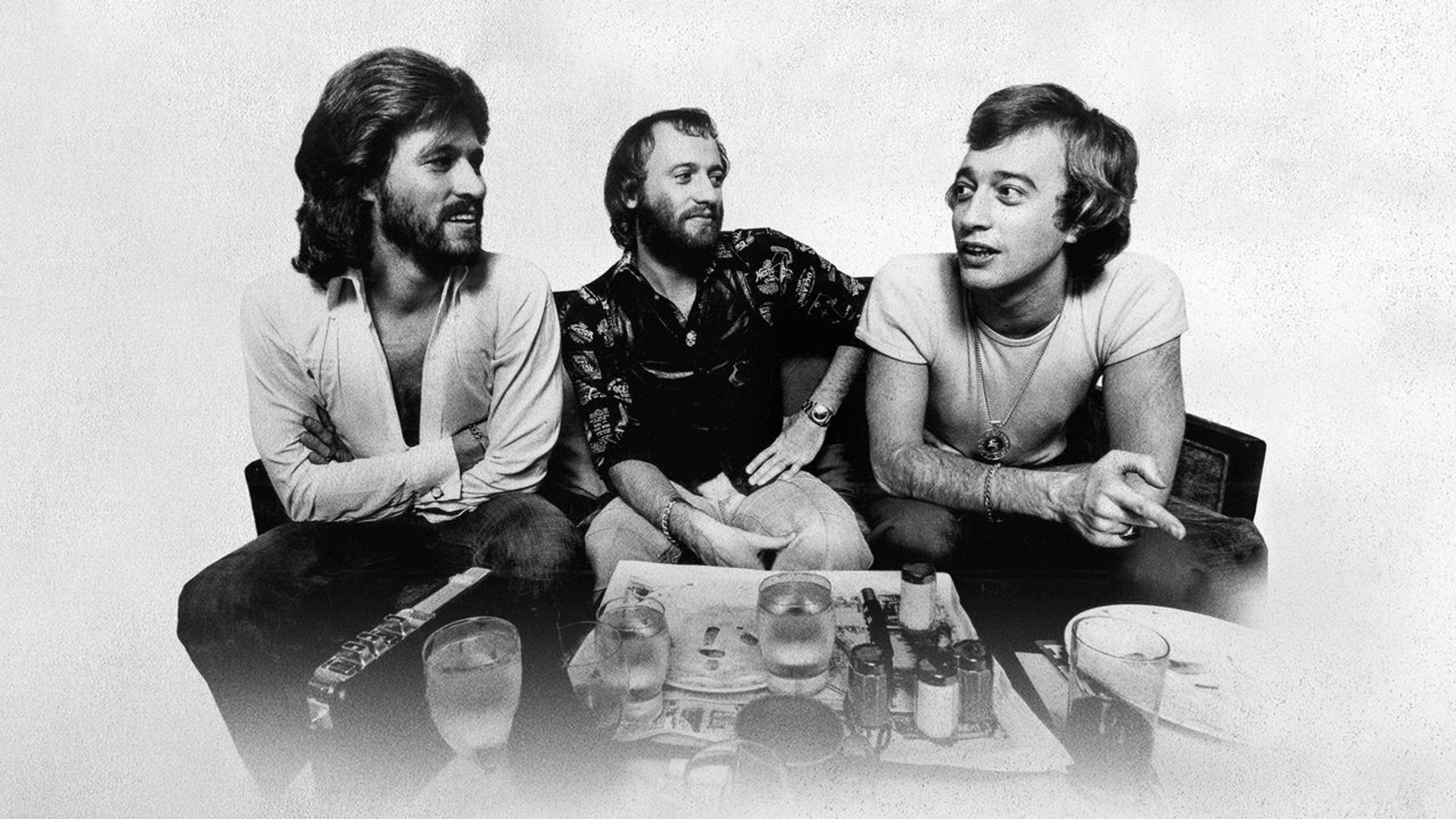 Backdrop of The Bee Gees: How Can You Mend a Broken Heart