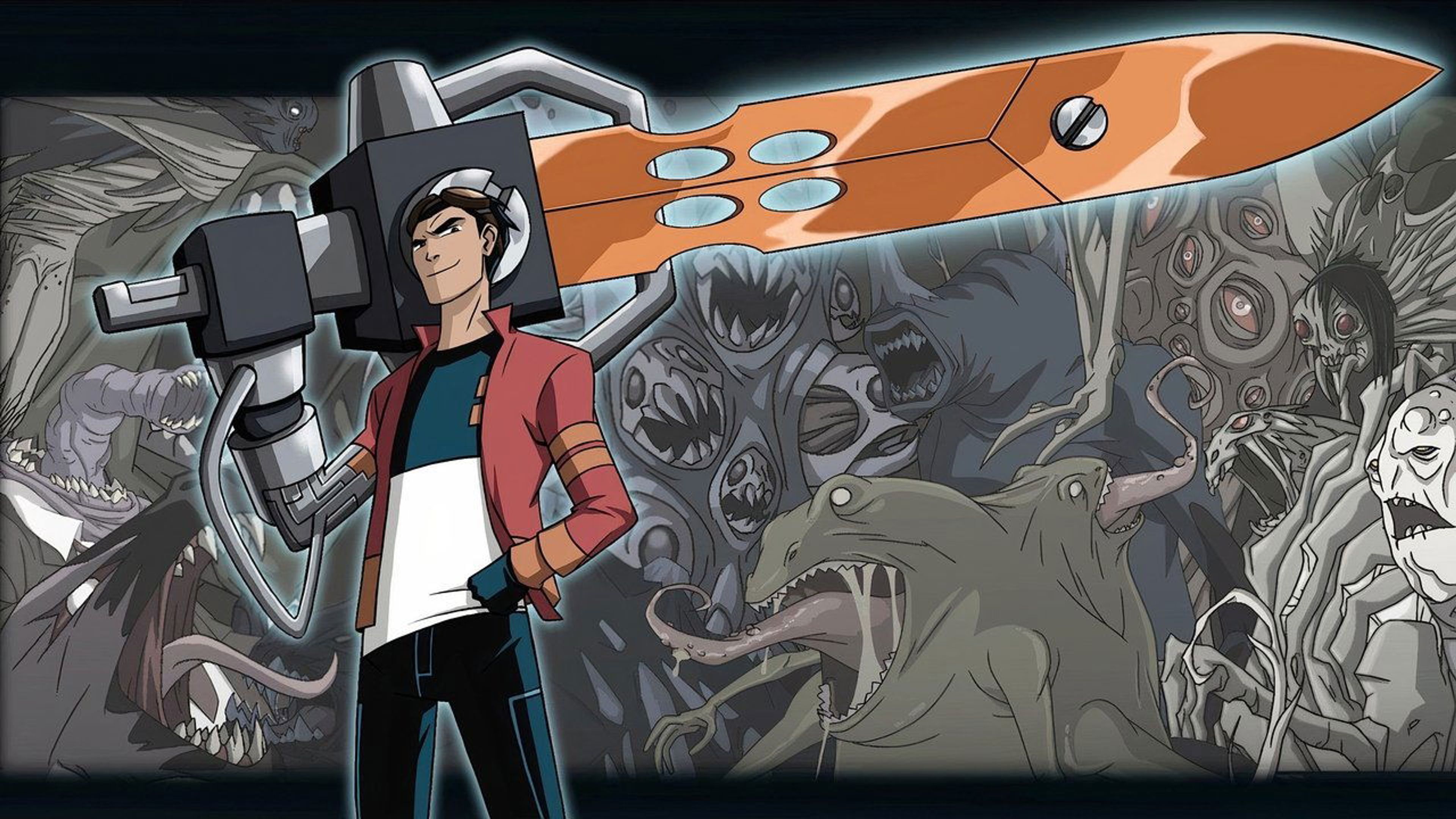Backdrop of Generator Rex