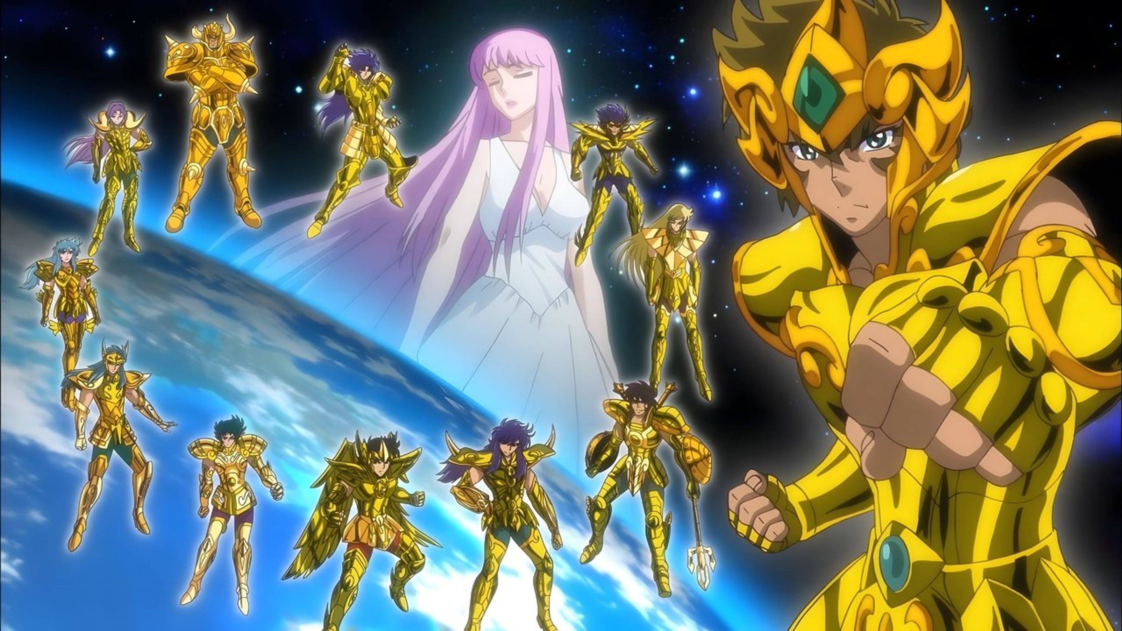 Backdrop of Saint Seiya: Soul of Gold
