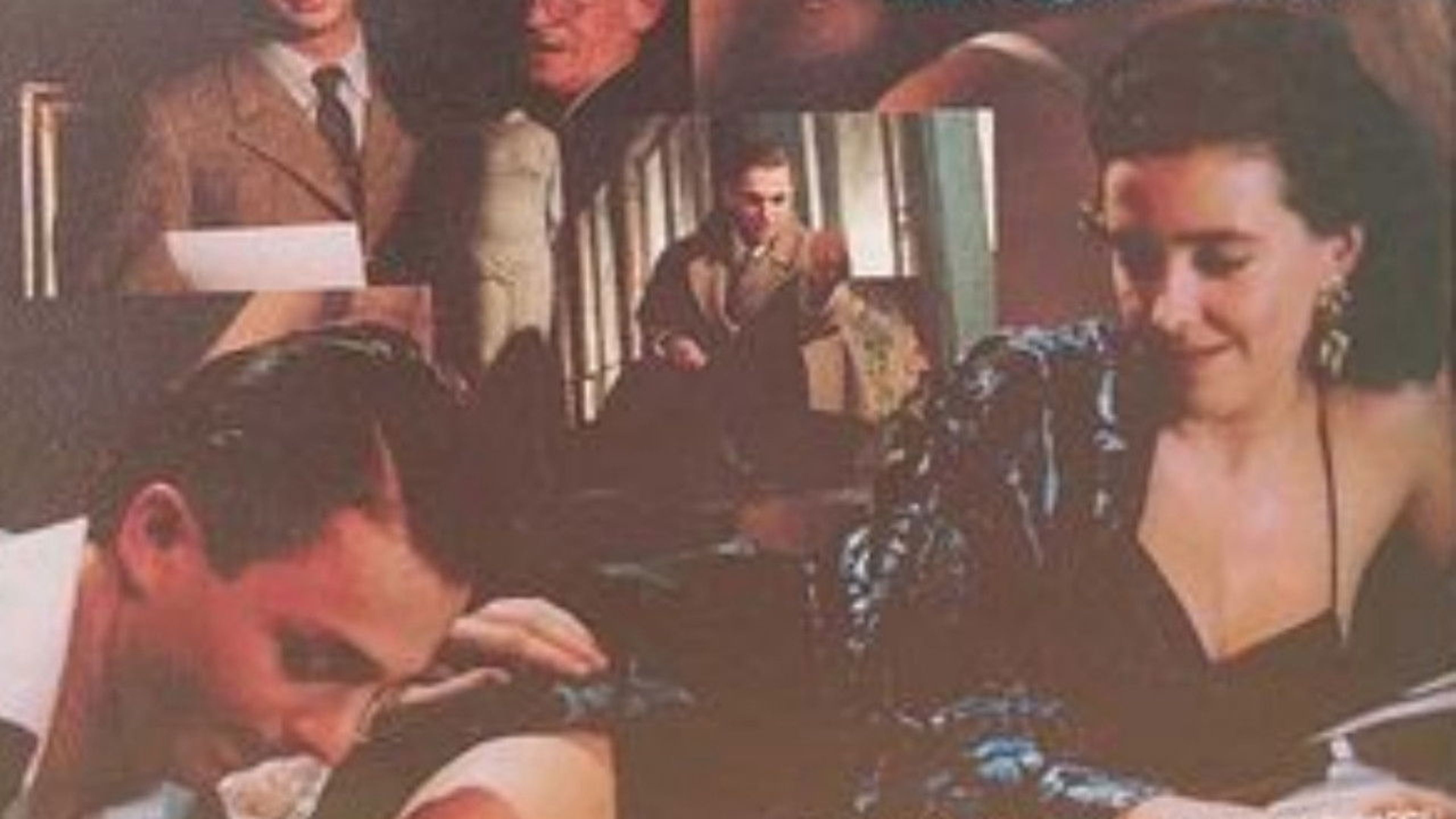 Backdrop of Żywot człowieka rozbrojonego