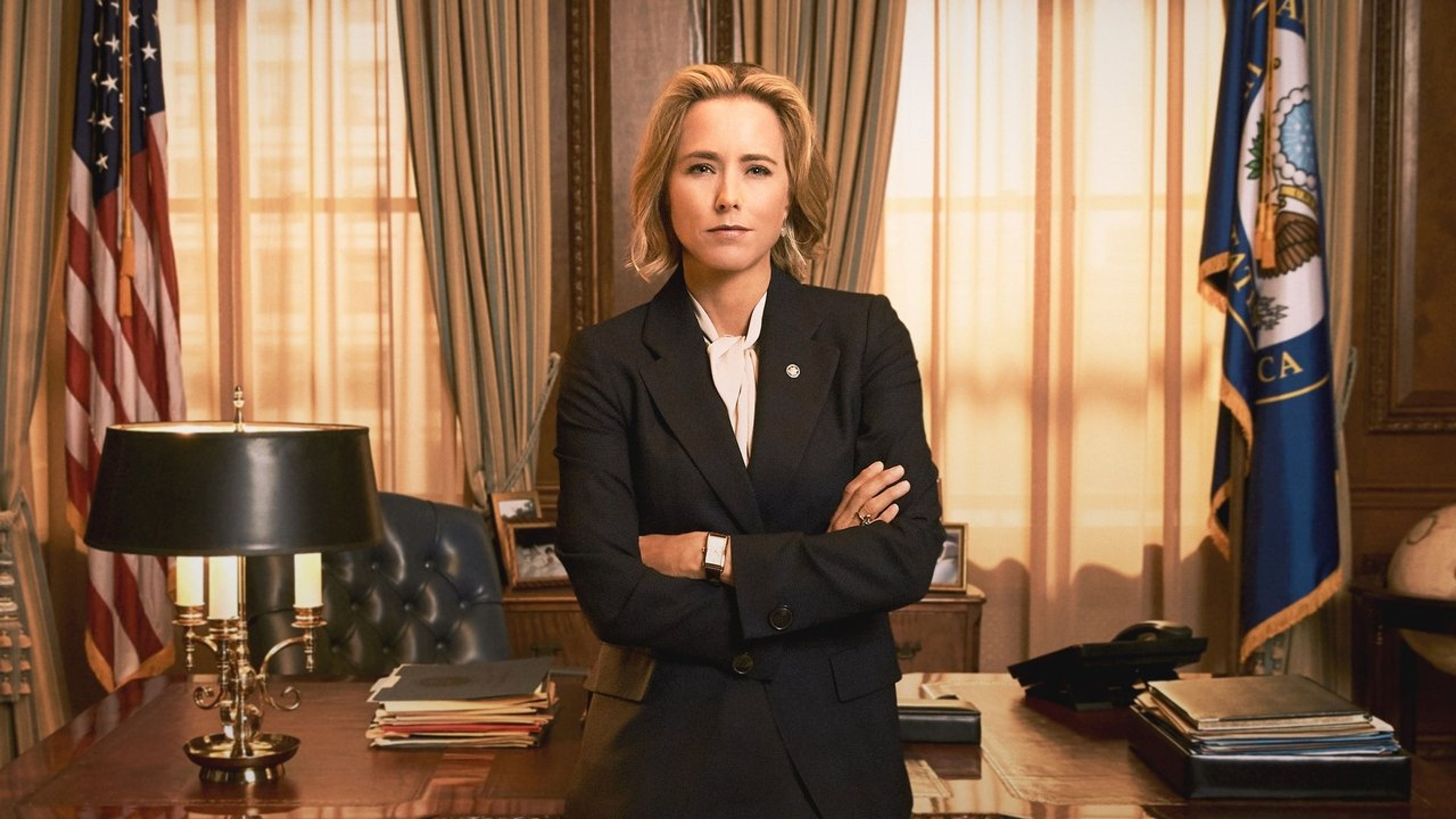 Backdrop of Madam Secretary