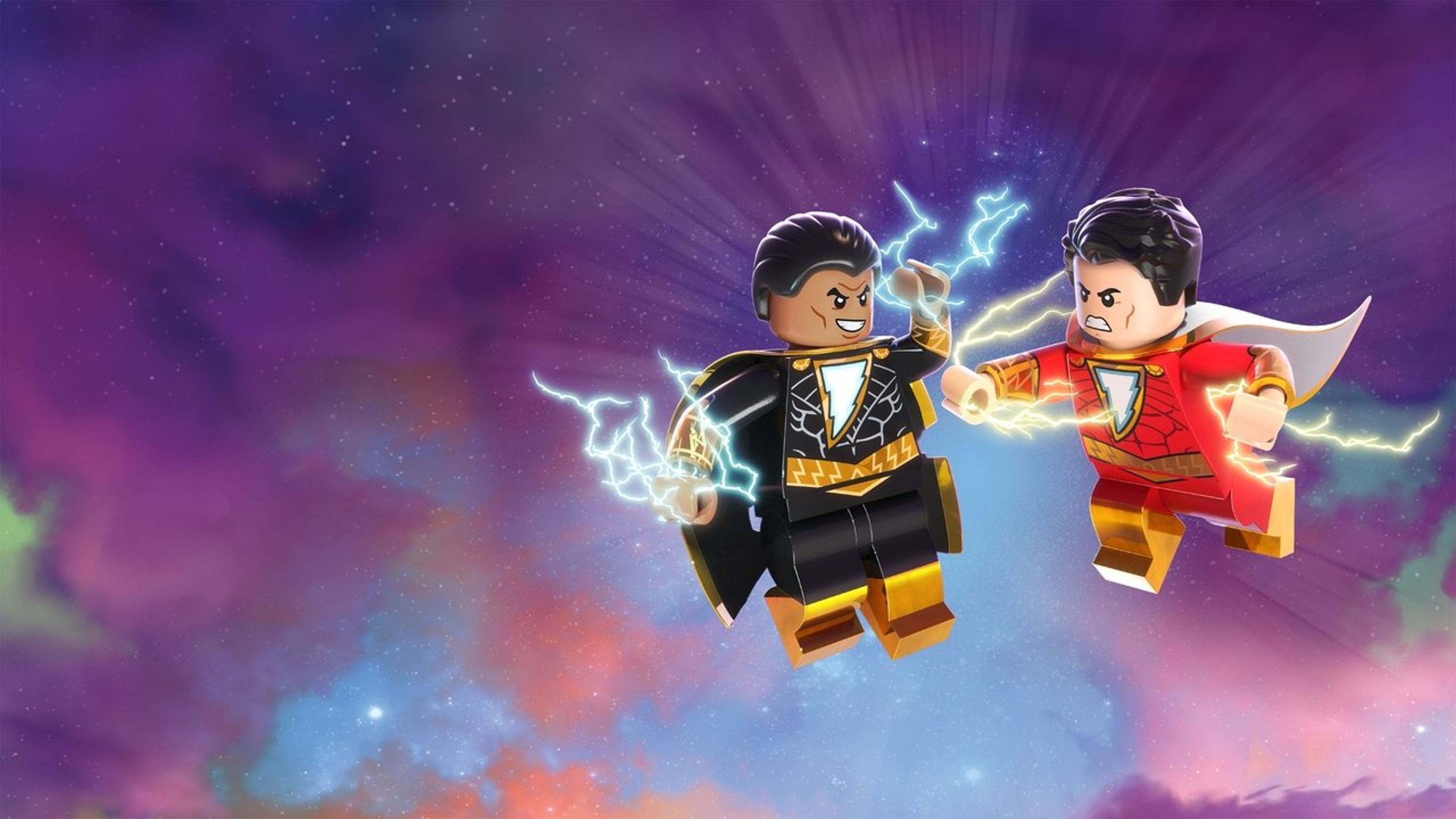 Backdrop of LEGO DC: Shazam! Magic and Monsters