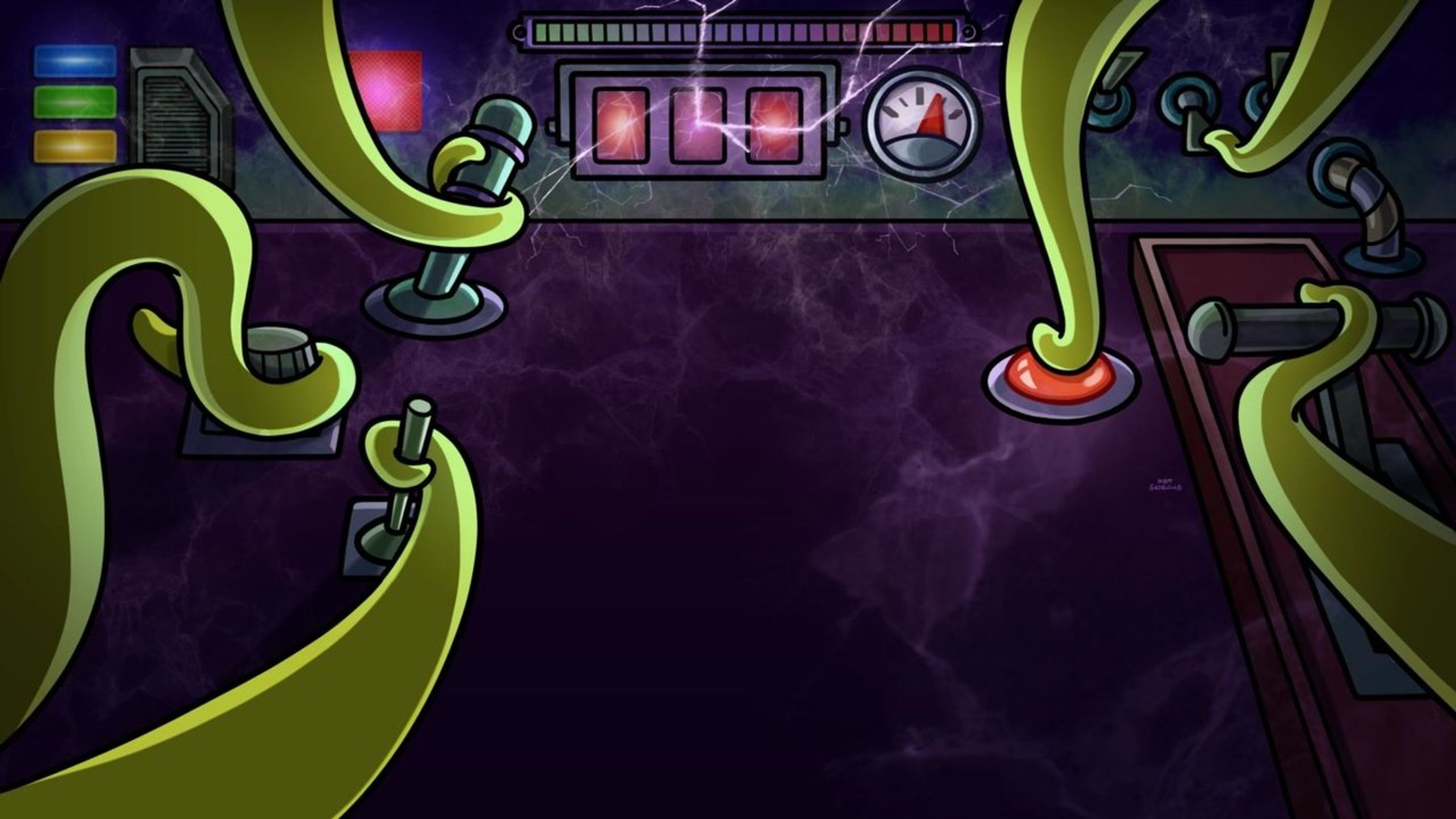 Backdrop of The Simpsons: Treehouse of Horror