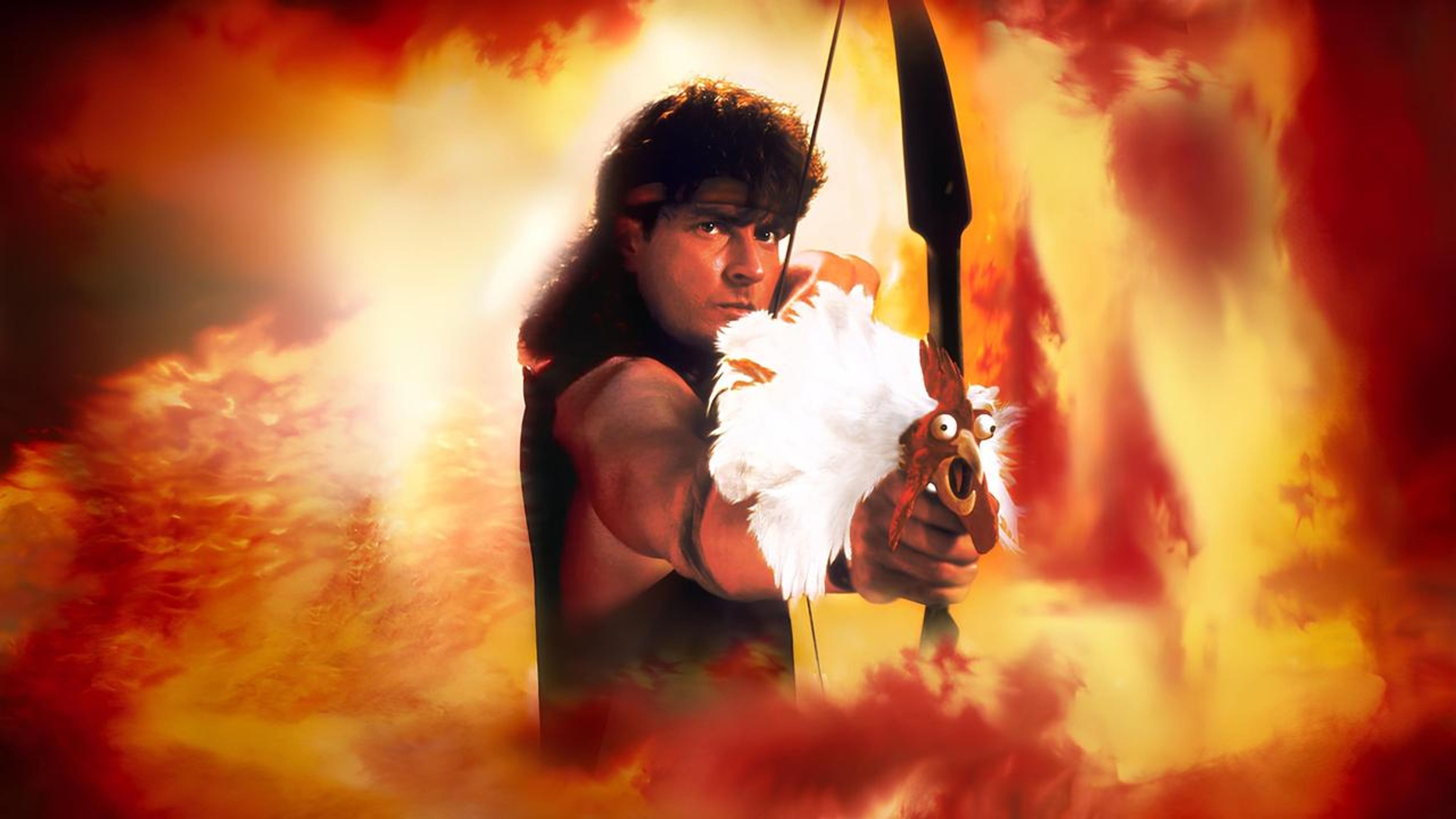 Backdrop of Hot Shots! Part Deux