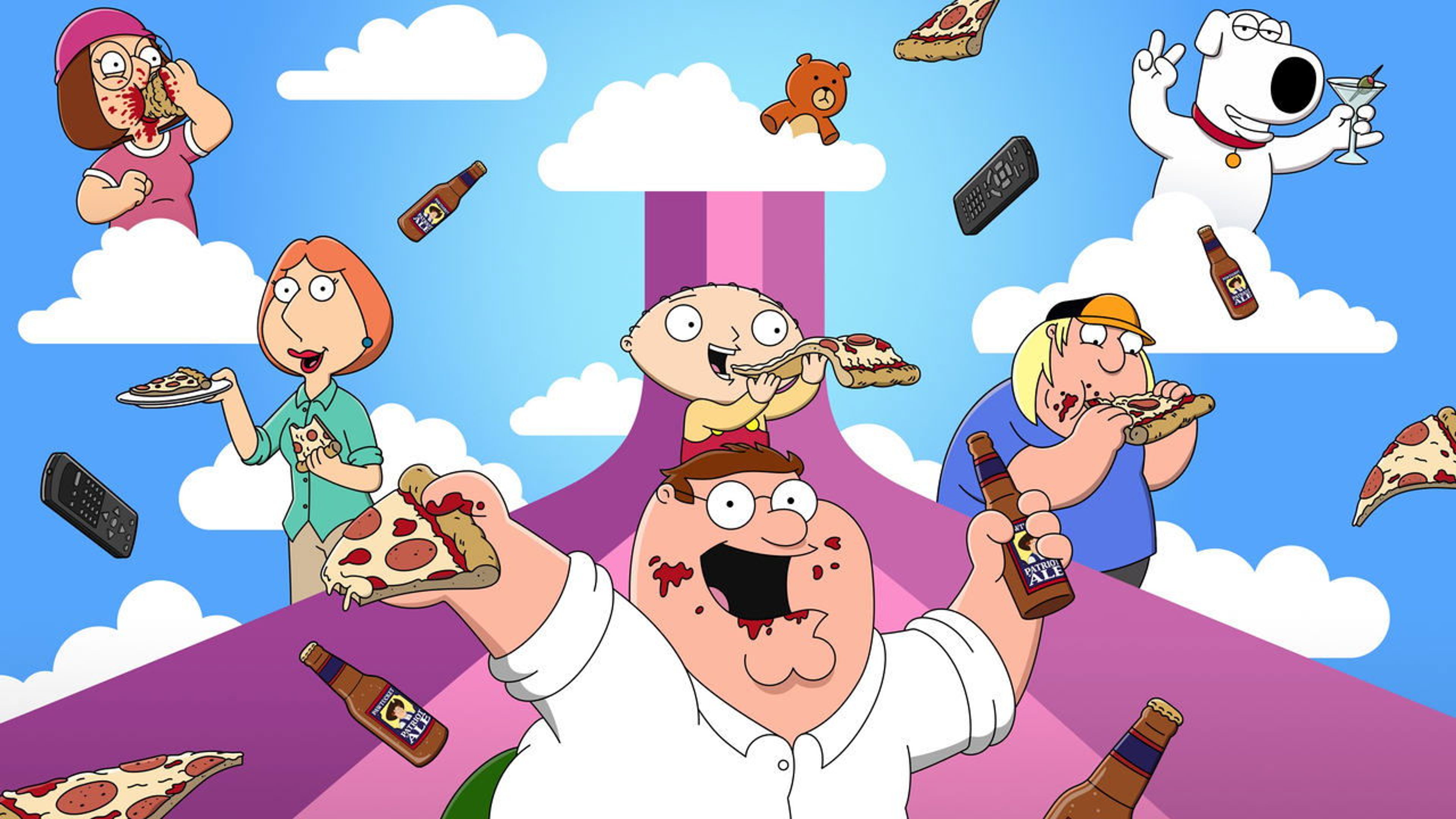 Backdrop of Family Guy