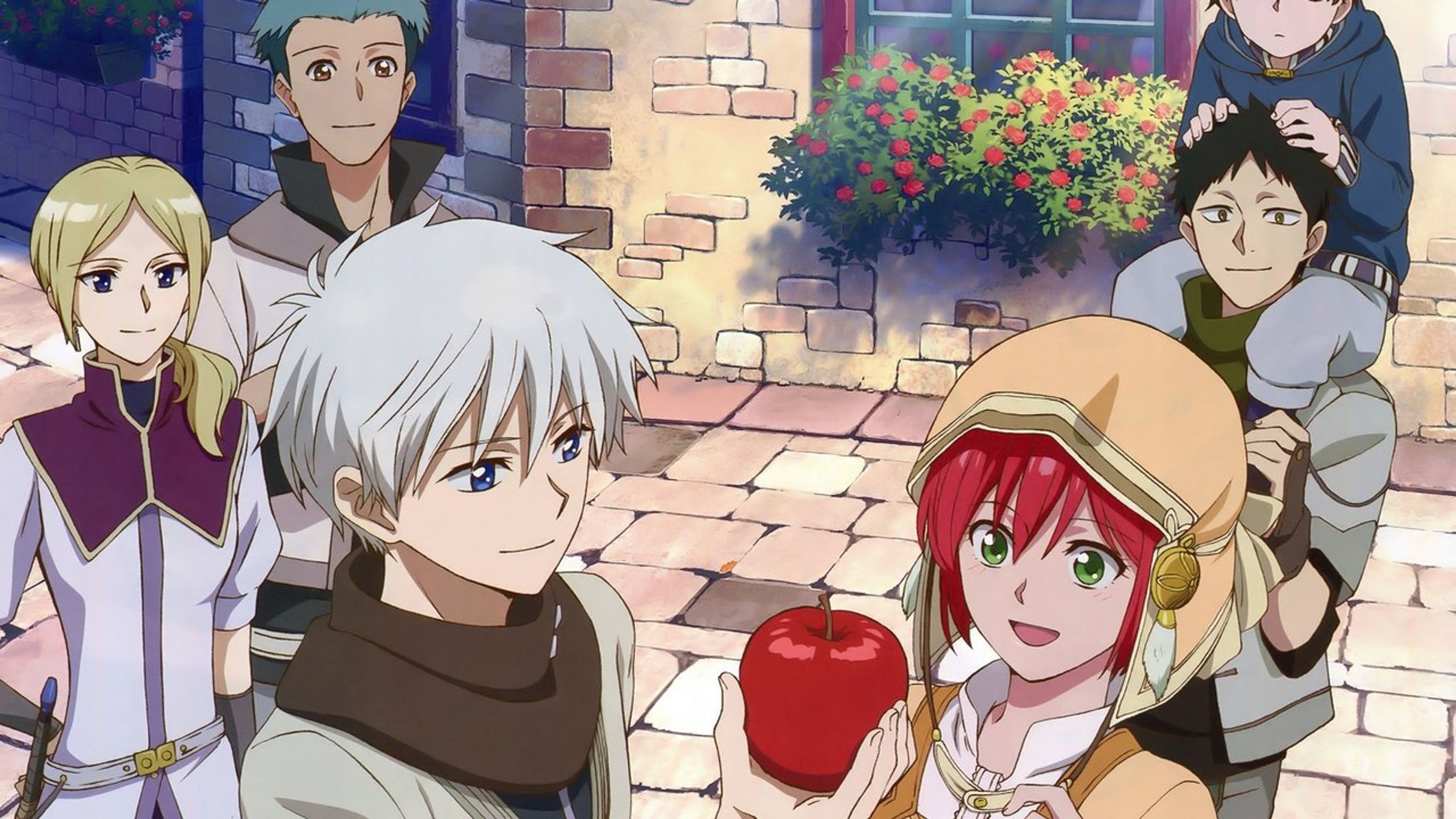 Backdrop of Snow White with the Red Hair