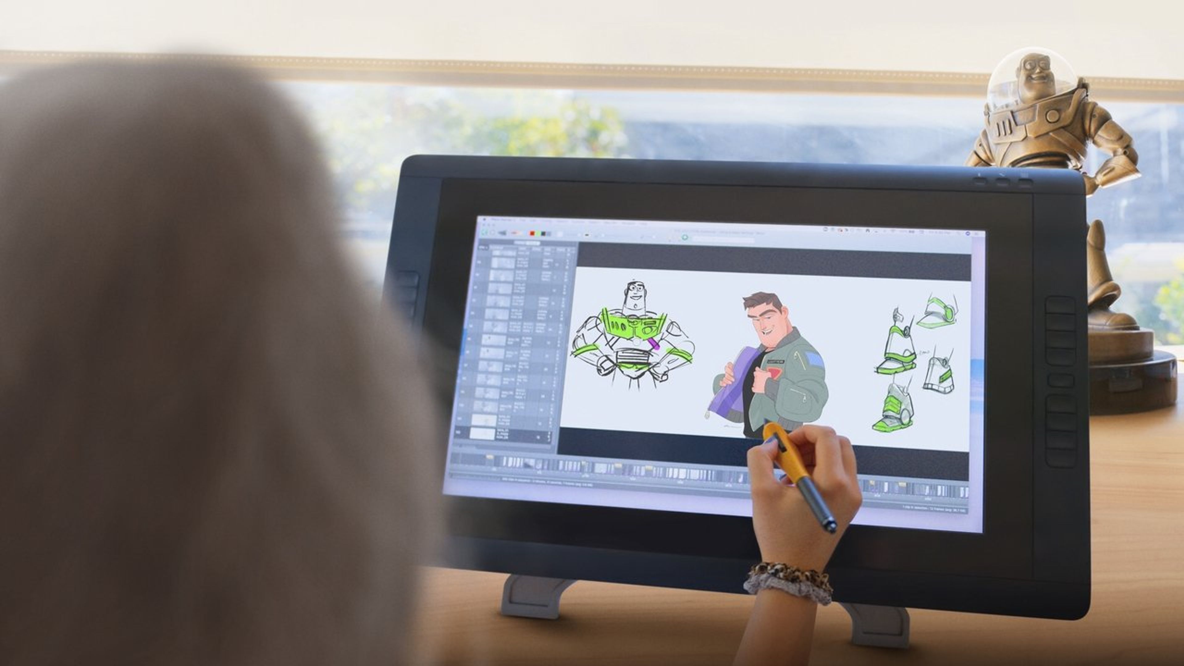 Backdrop of Beyond Infinity: Buzz and the Journey to Lightyear