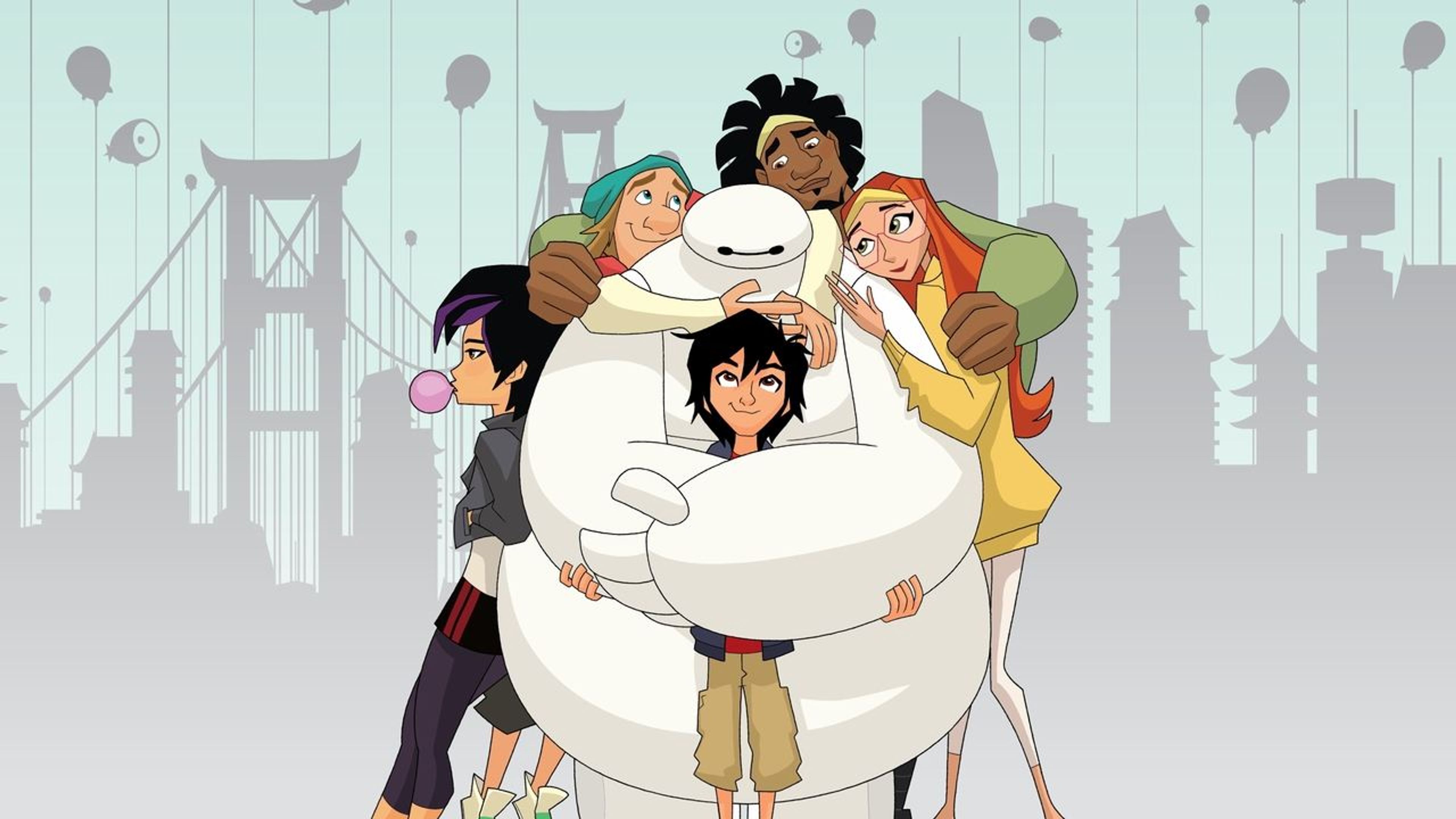Backdrop of Big Hero 6 The Series