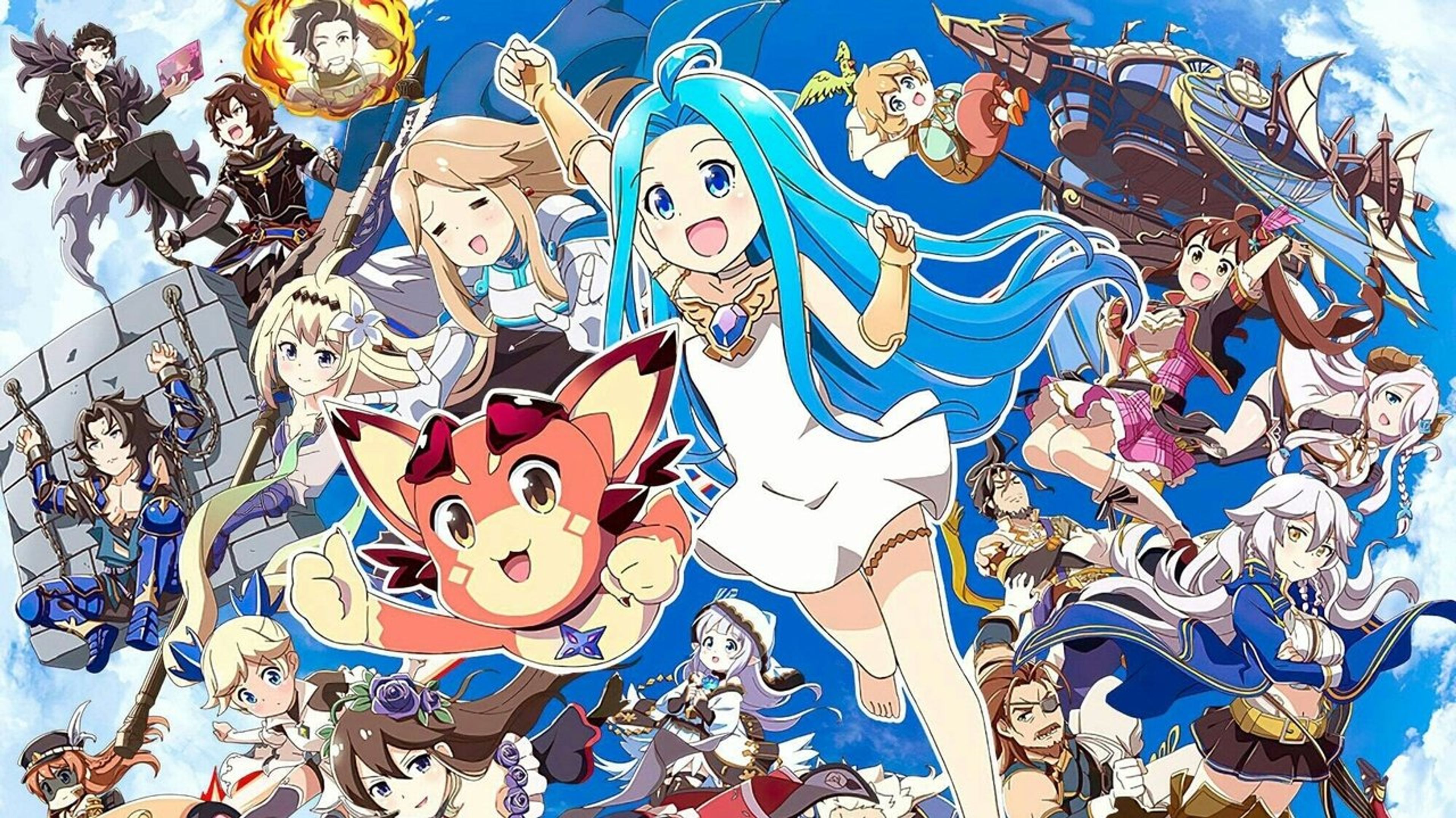 Backdrop of Grand Blues!