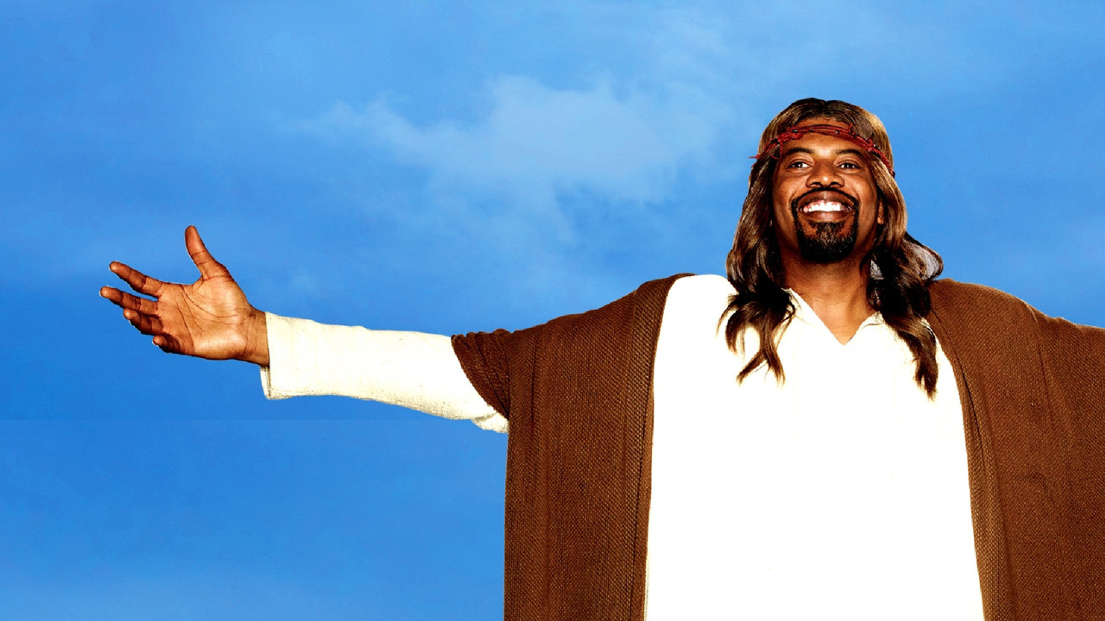 Backdrop of Black Jesus