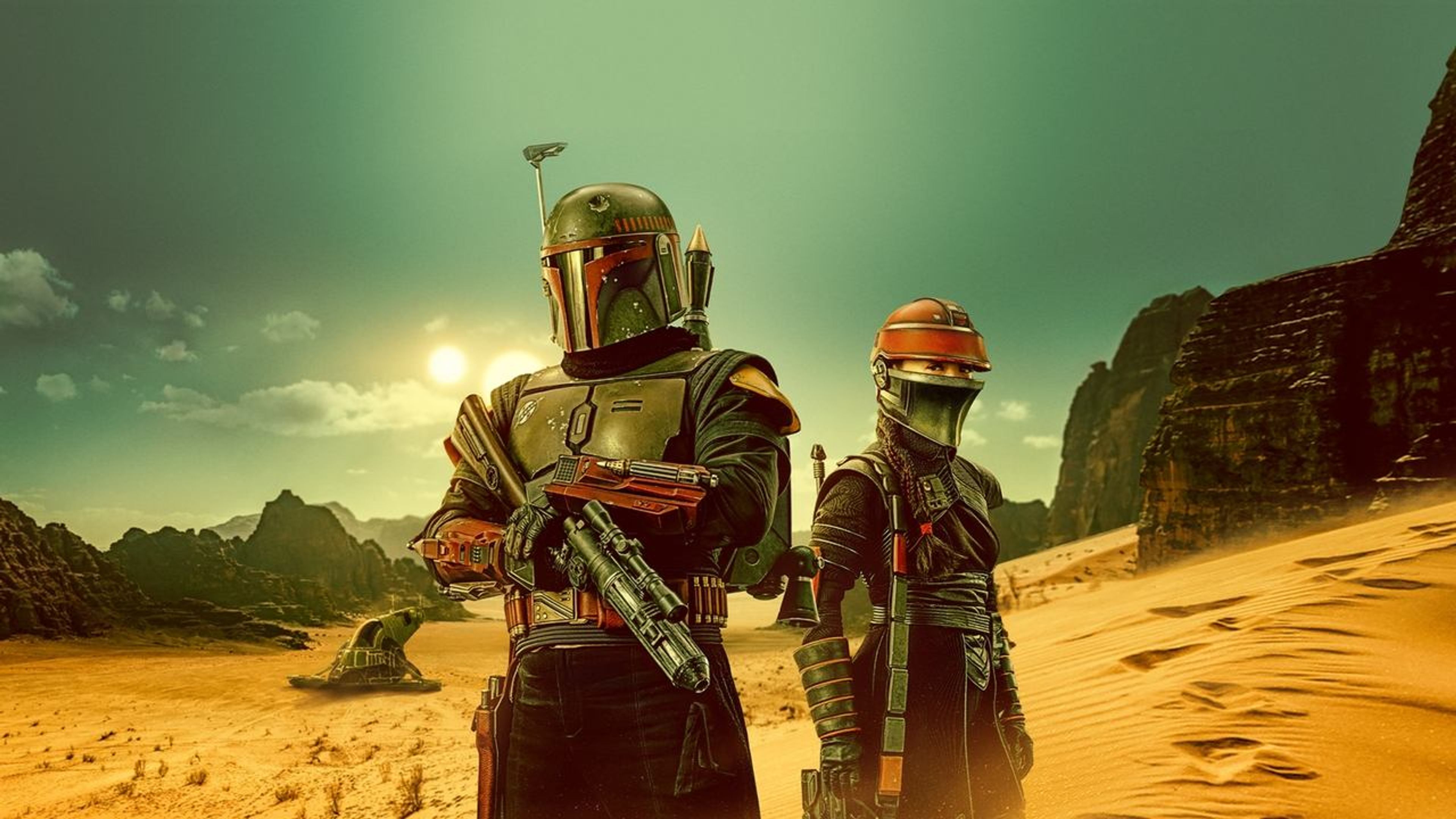 Backdrop of The Book of Boba Fett