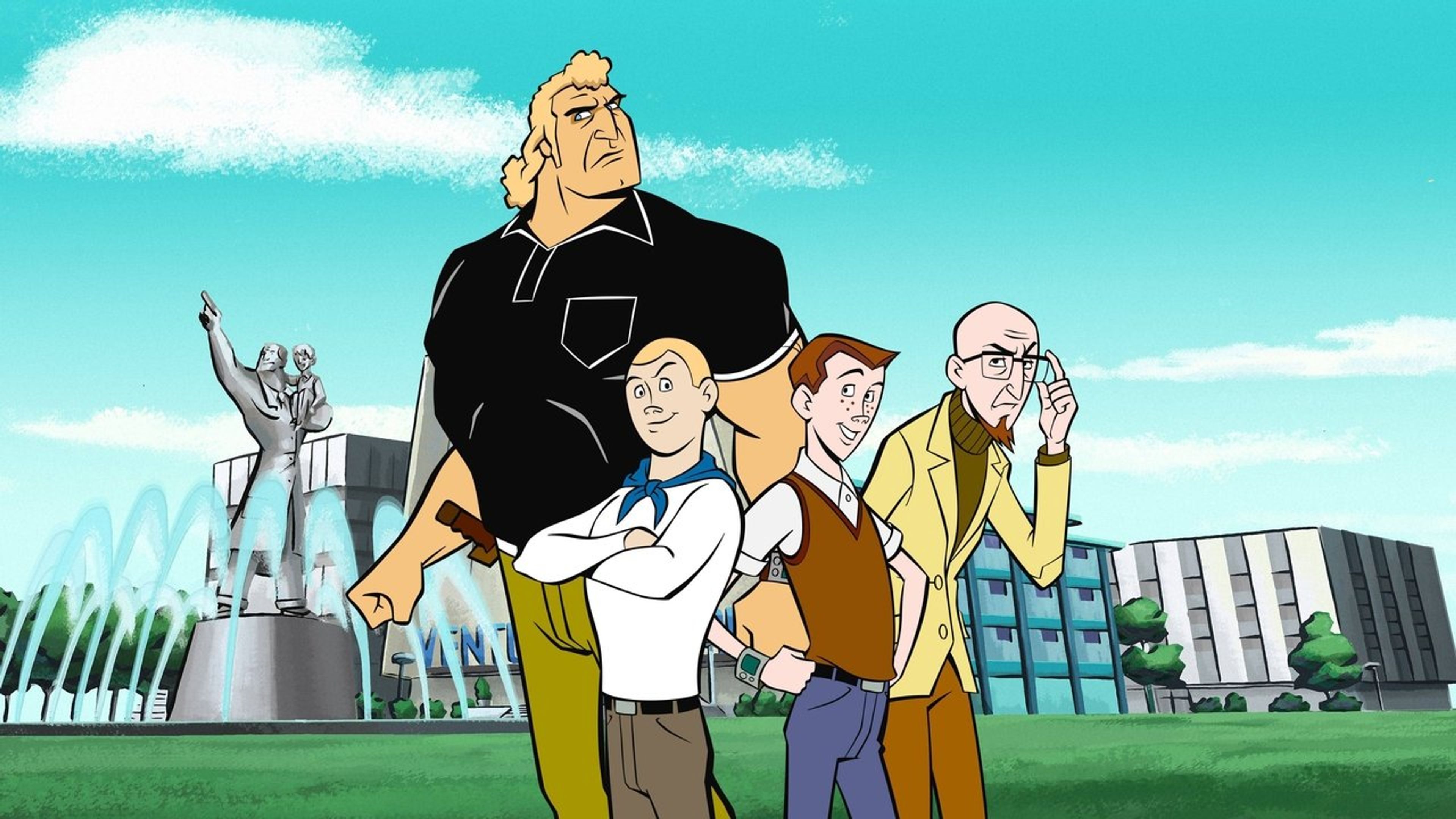 Backdrop of The Venture Bros.