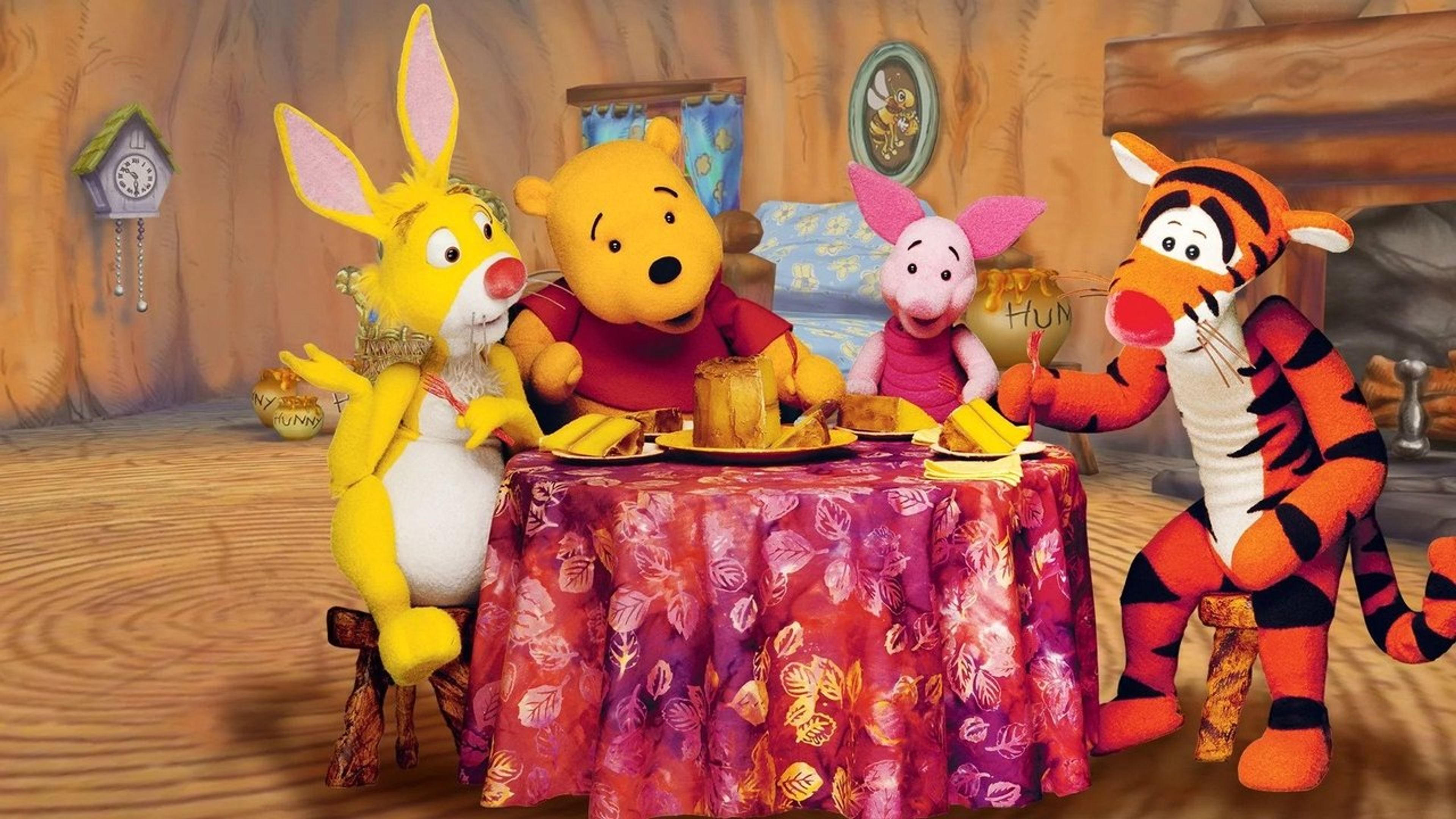 Backdrop of The Book of Pooh
