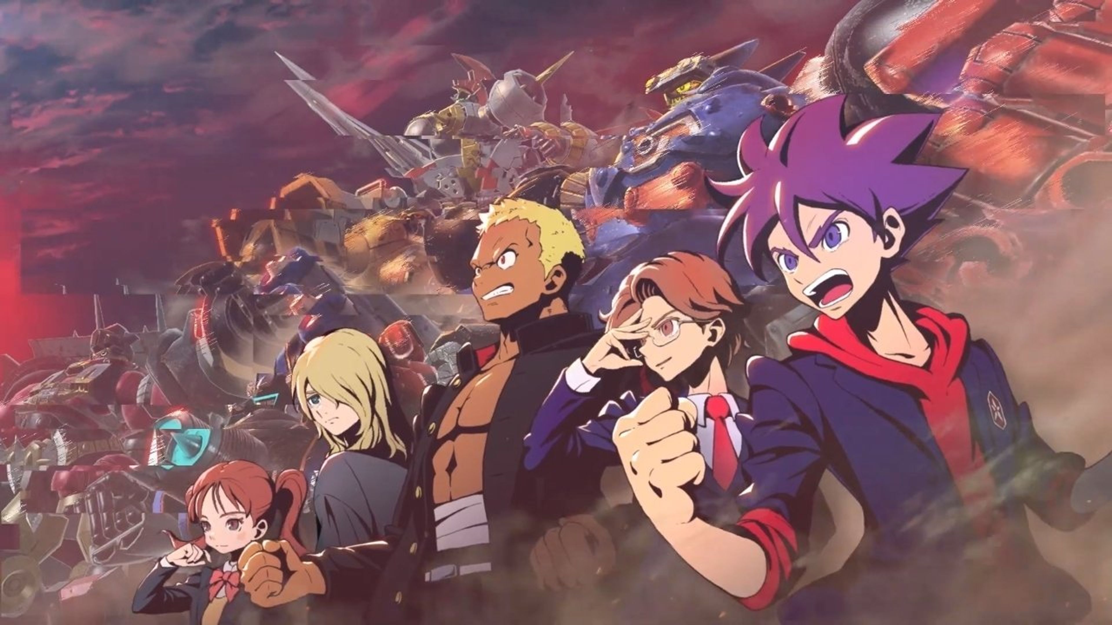 Backdrop of MEGATON MUSASHI