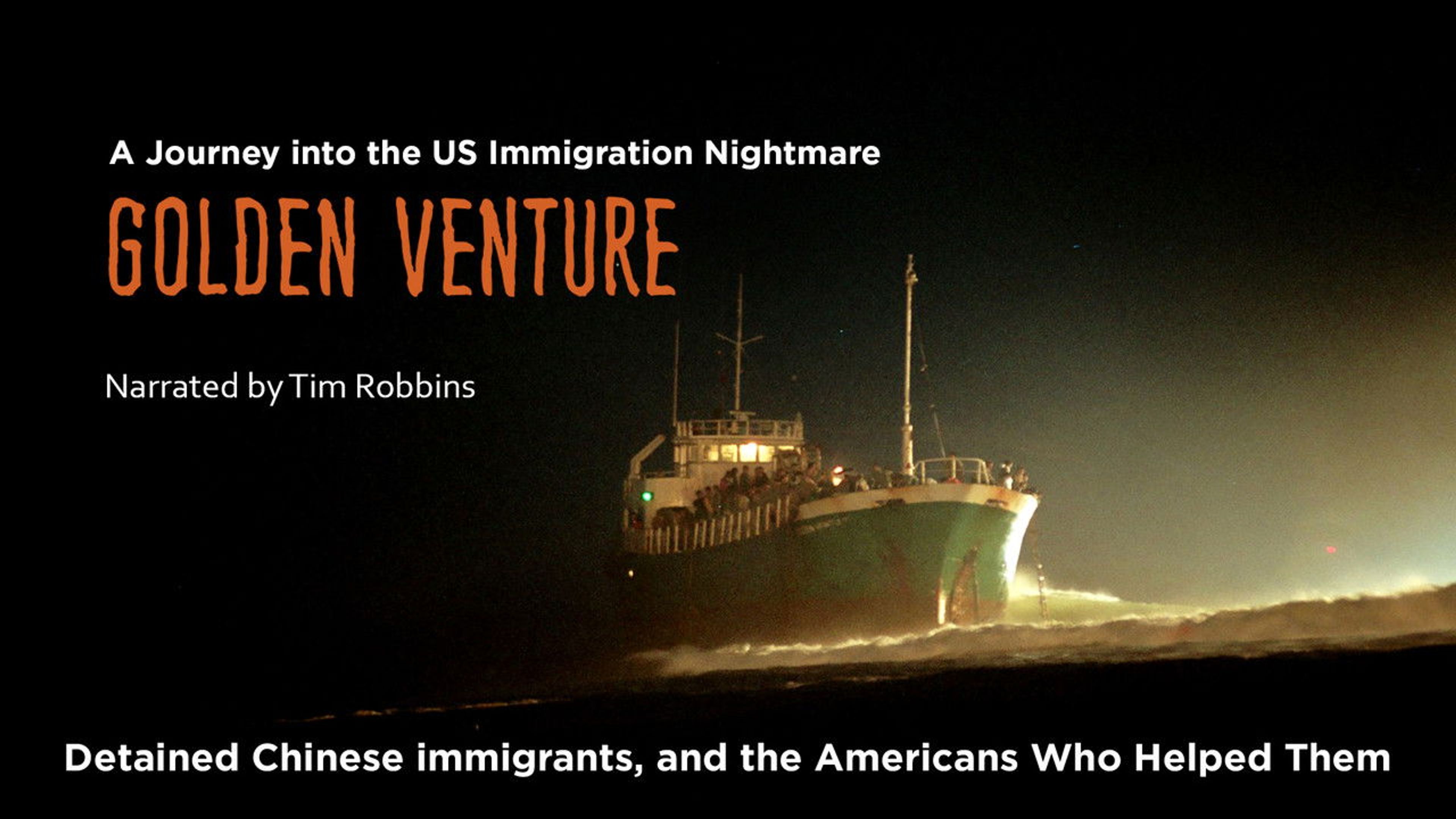 Backdrop of Golden Venture