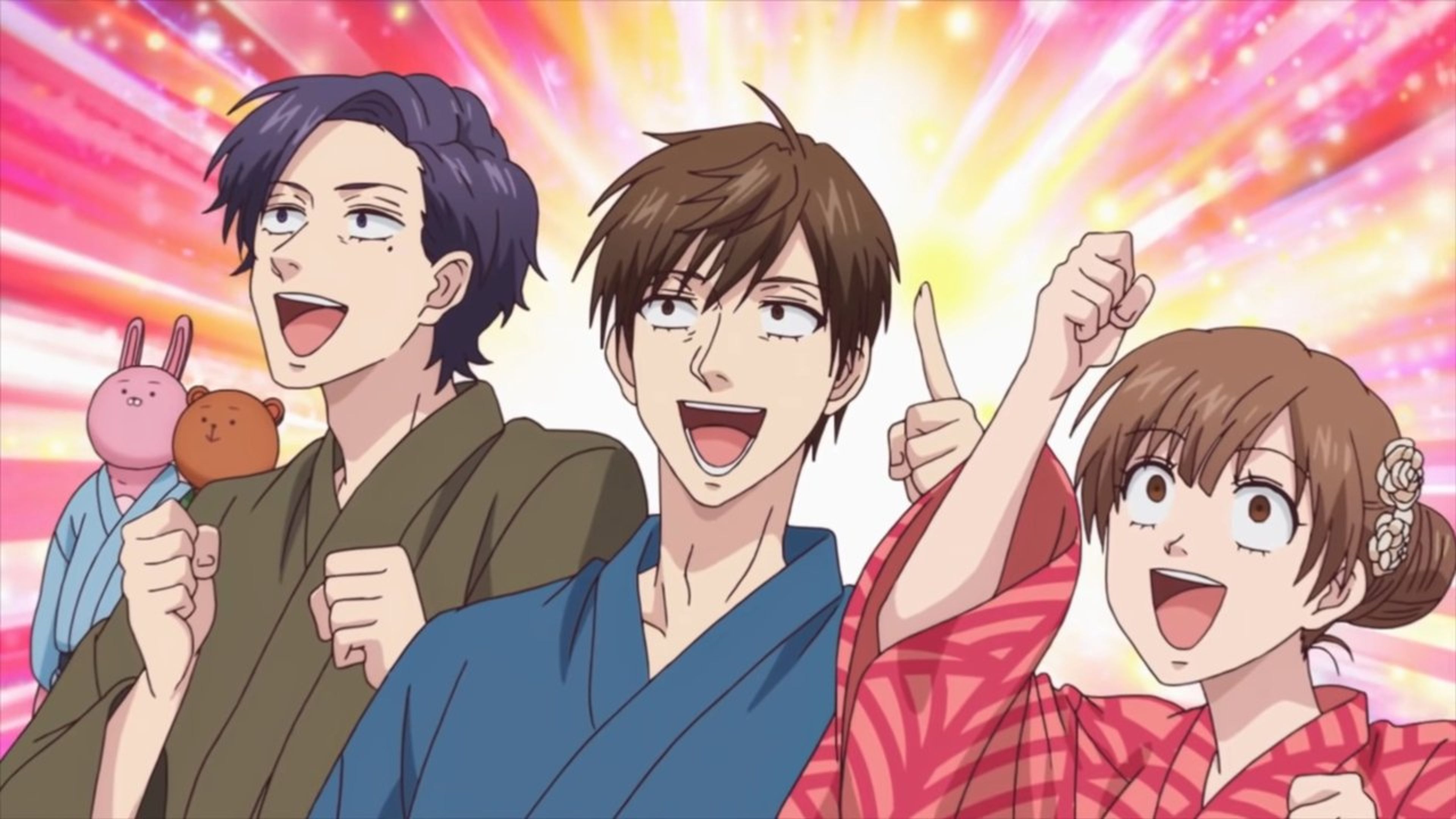 Backdrop of Life Lessons with Uramichi Oniisan