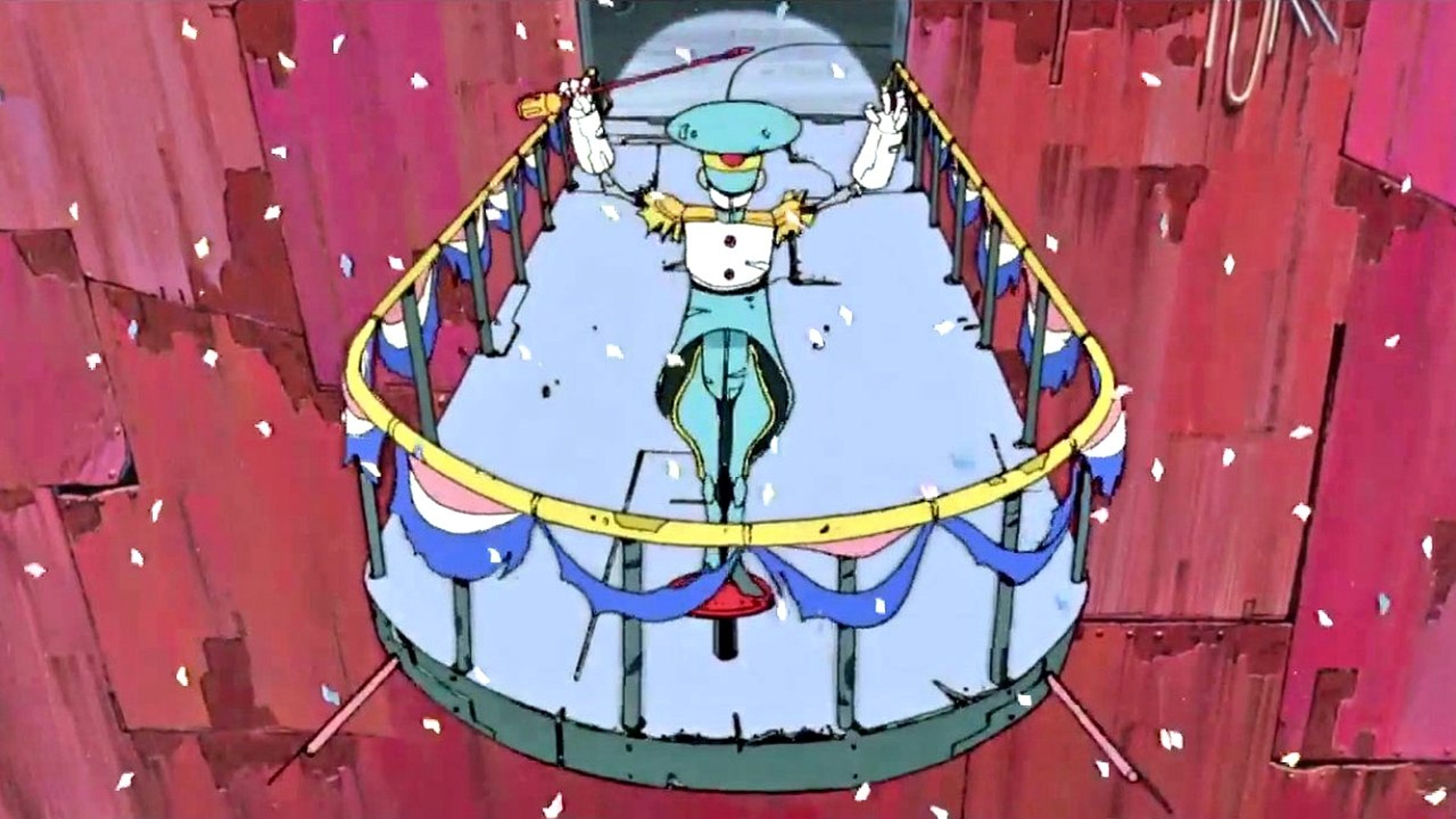 Backdrop of Robot Carnival