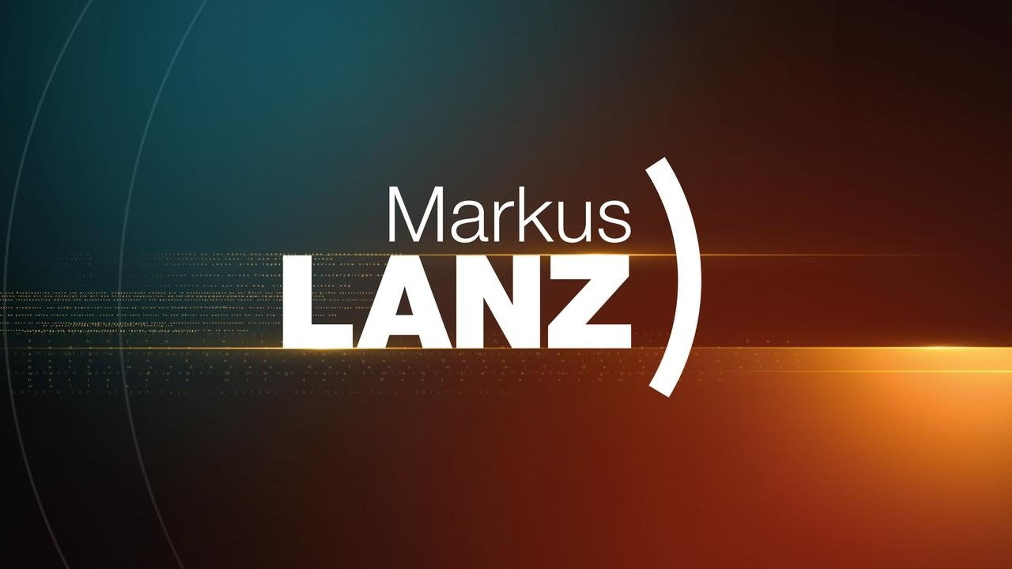 Backdrop of Markus Lanz