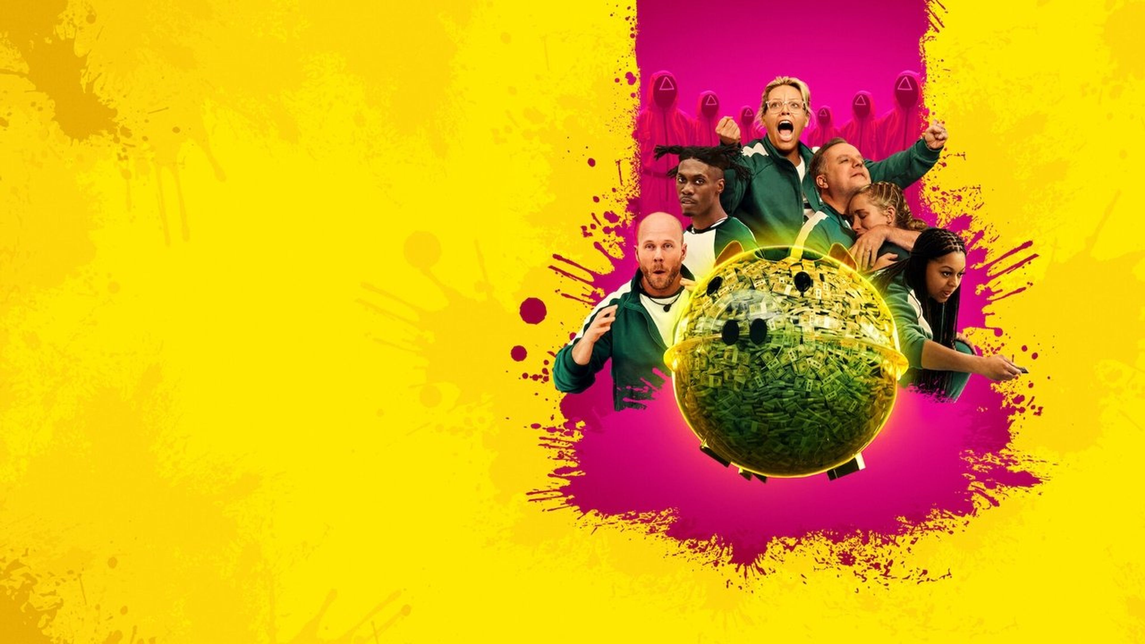 Backdrop of Squid Game: The Challenge