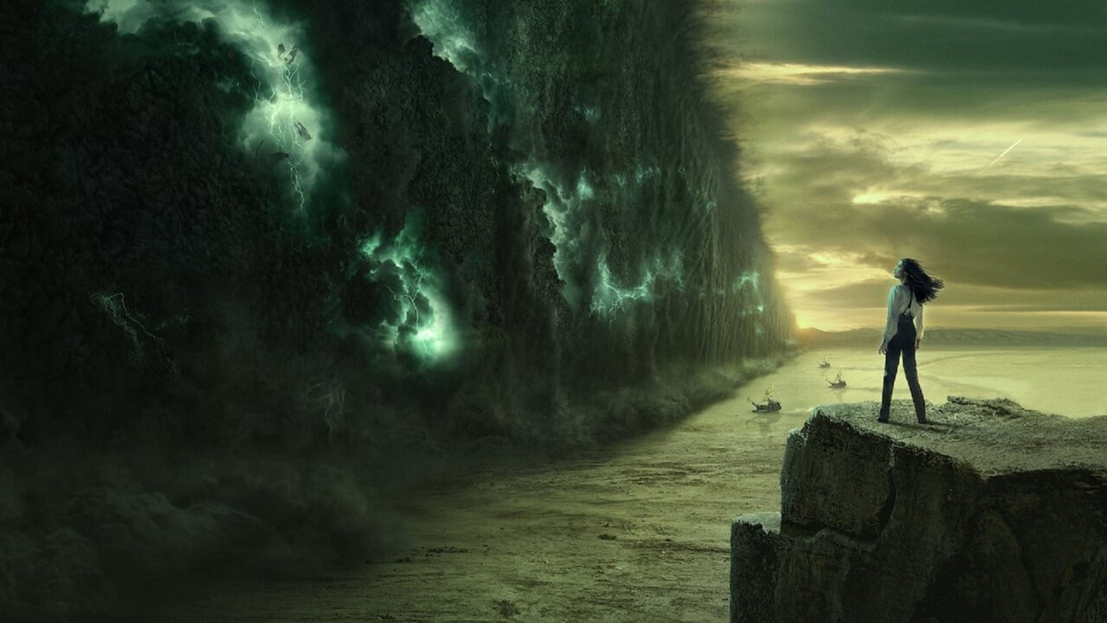 Backdrop of Shadow and Bone