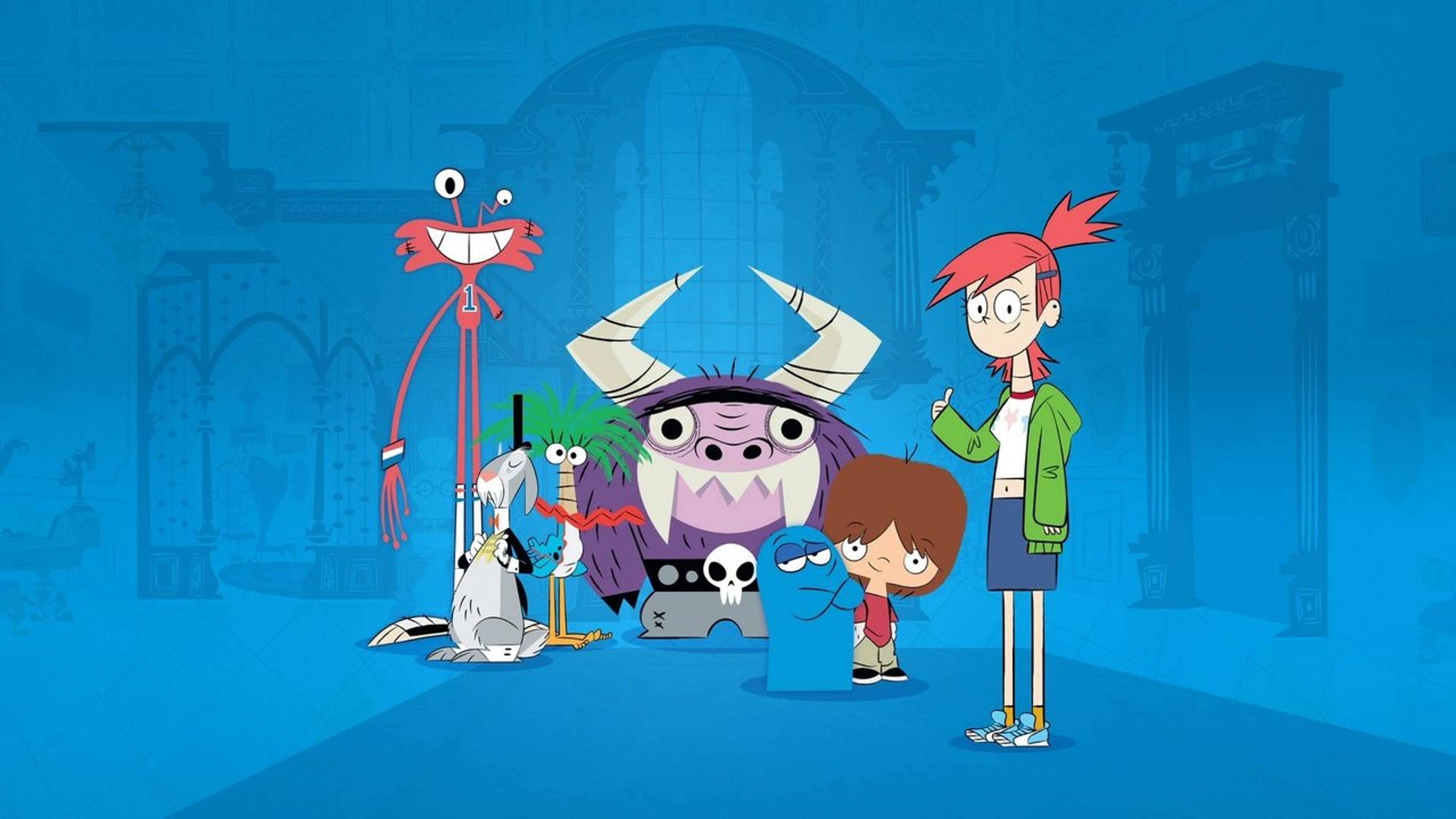 Backdrop of Foster's Home for Imaginary Friends