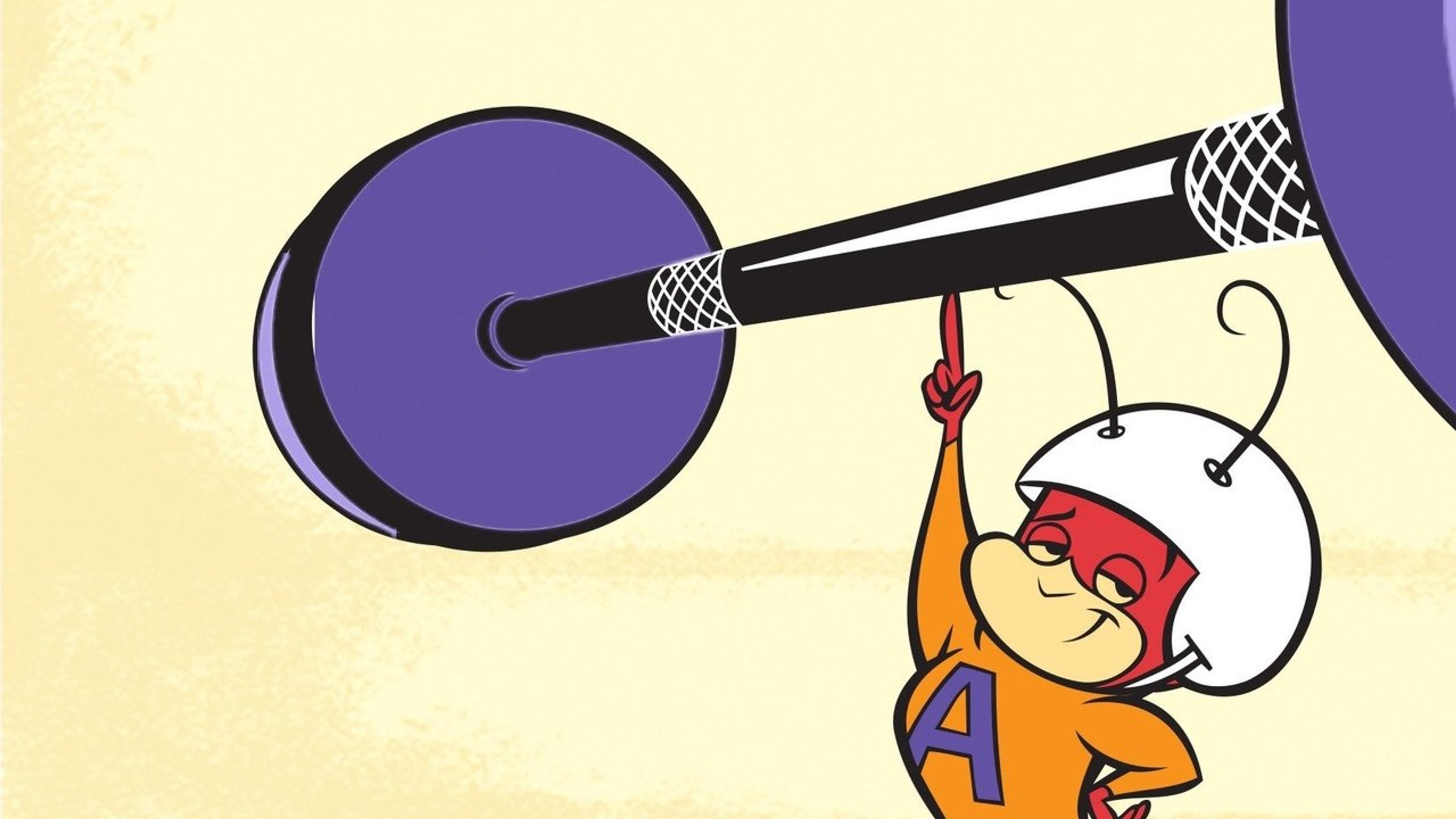 Backdrop of The Atom Ant Show