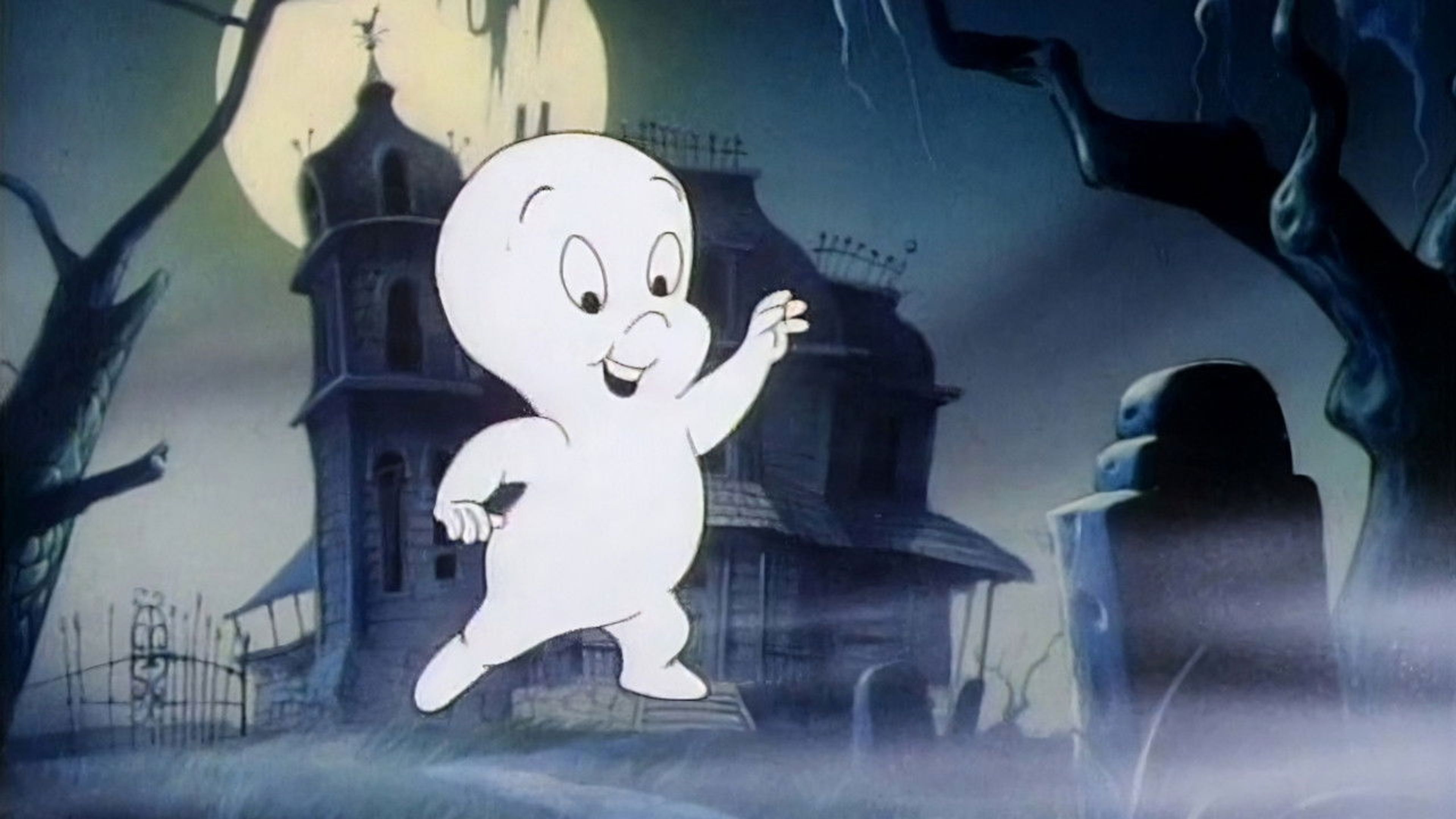 Backdrop of Casper's Halloween Special