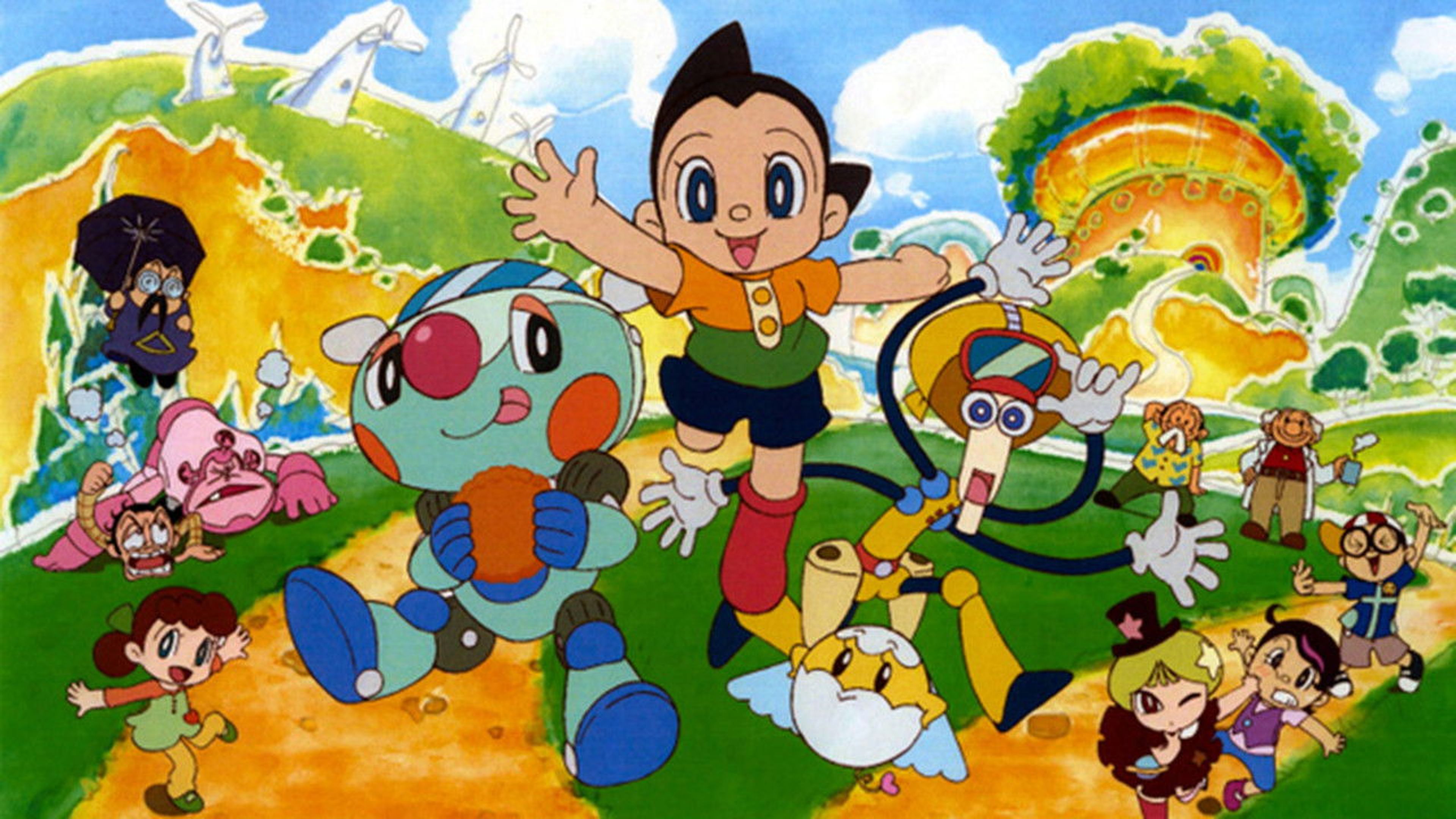 Backdrop of Little Astro Boy