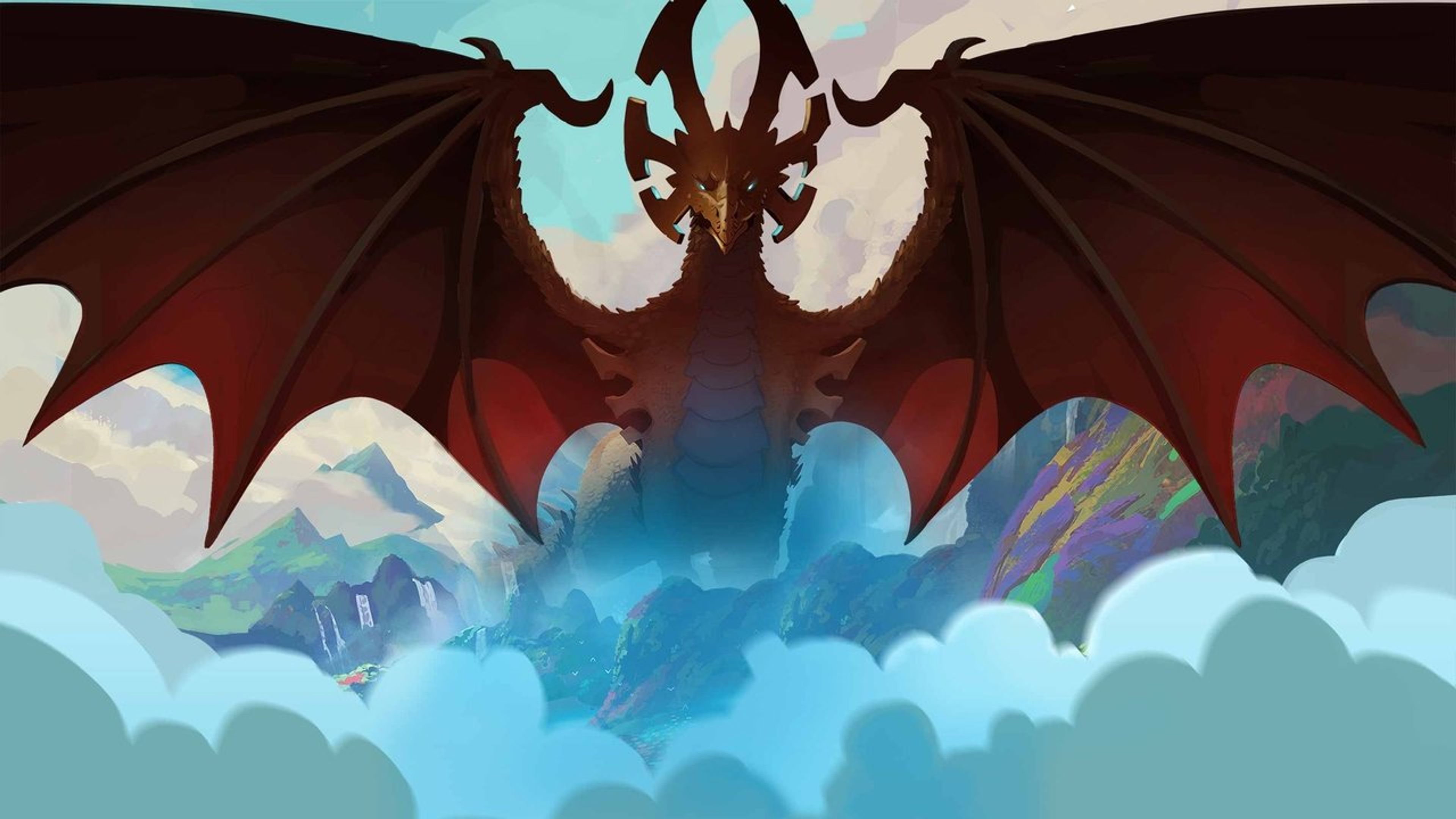 Backdrop of The Dragon Prince