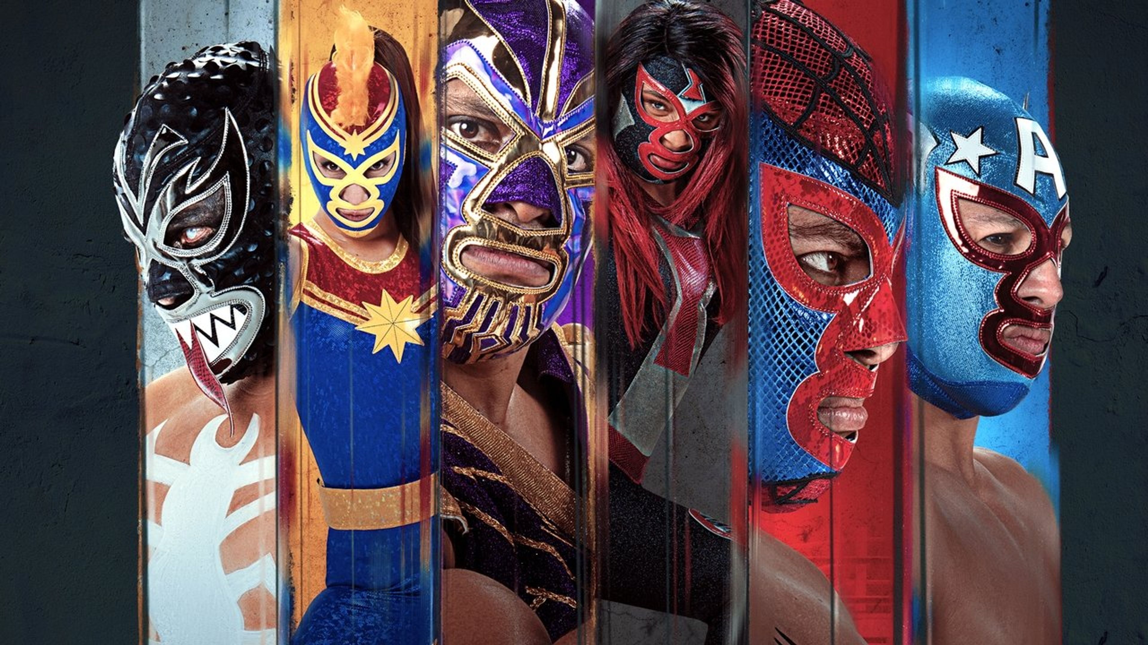 Backdrop of Marvel Lucha Libre Edition: El origen de la máscara