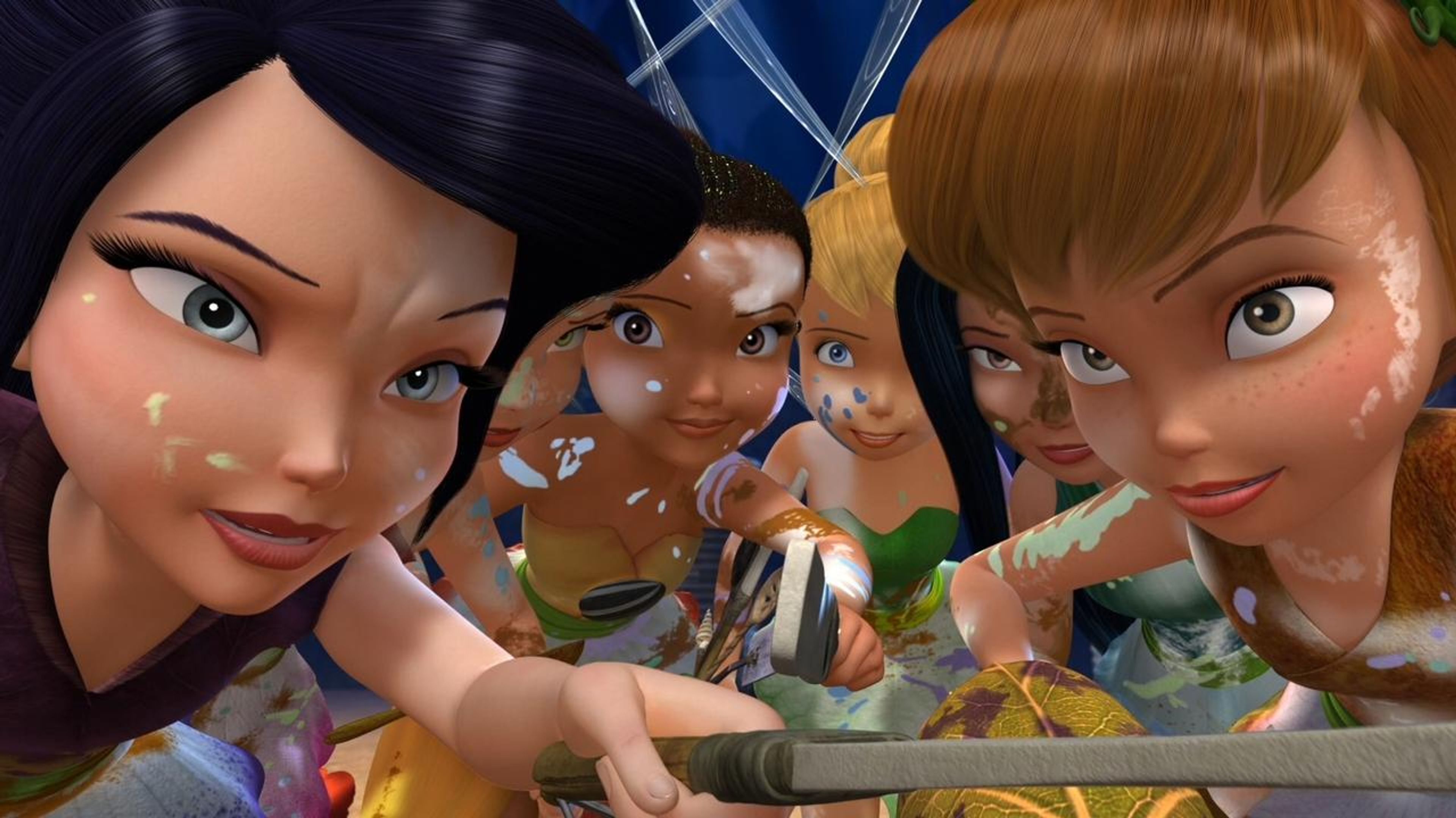 Backdrop of Pixie Hollow Bake Off