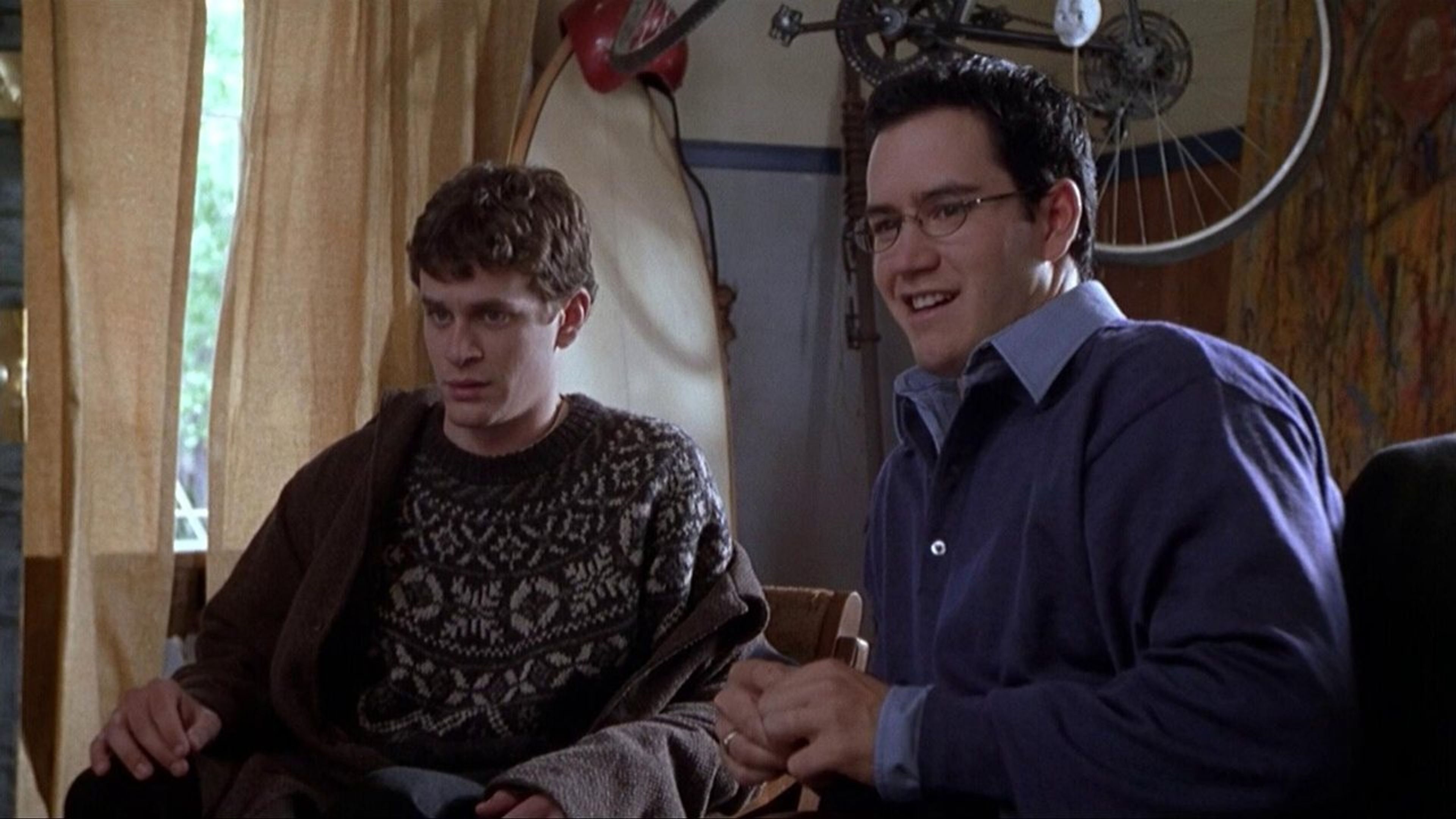 Backdrop of Dead Man on Campus