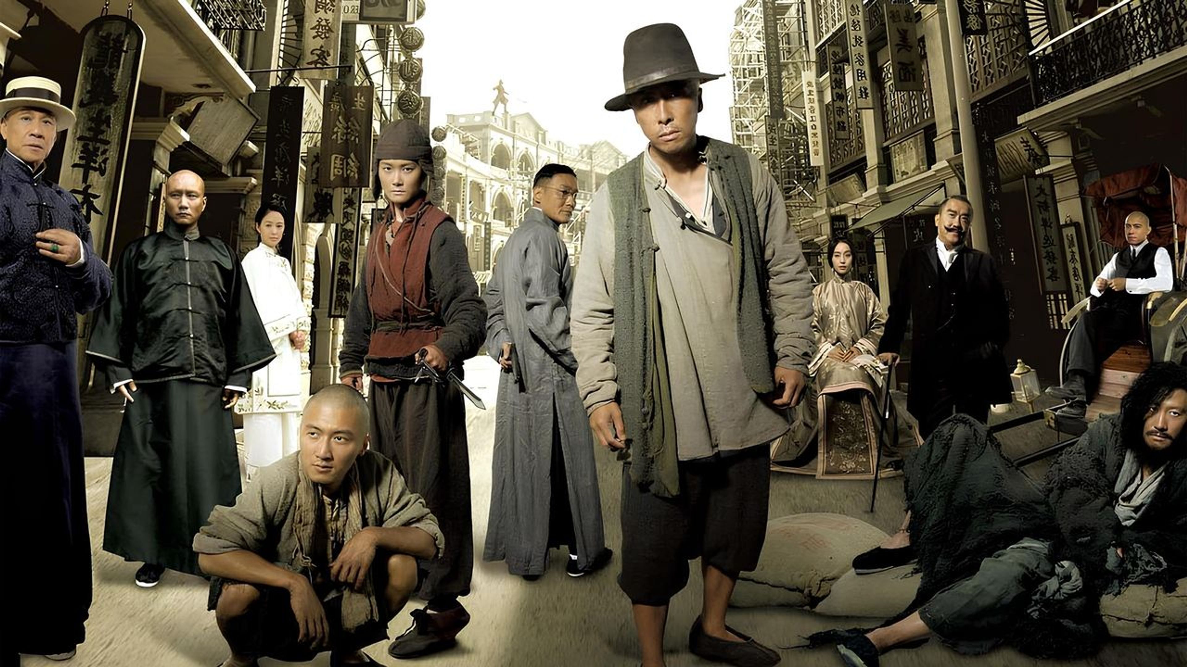 Backdrop of Bodyguards and Assassins