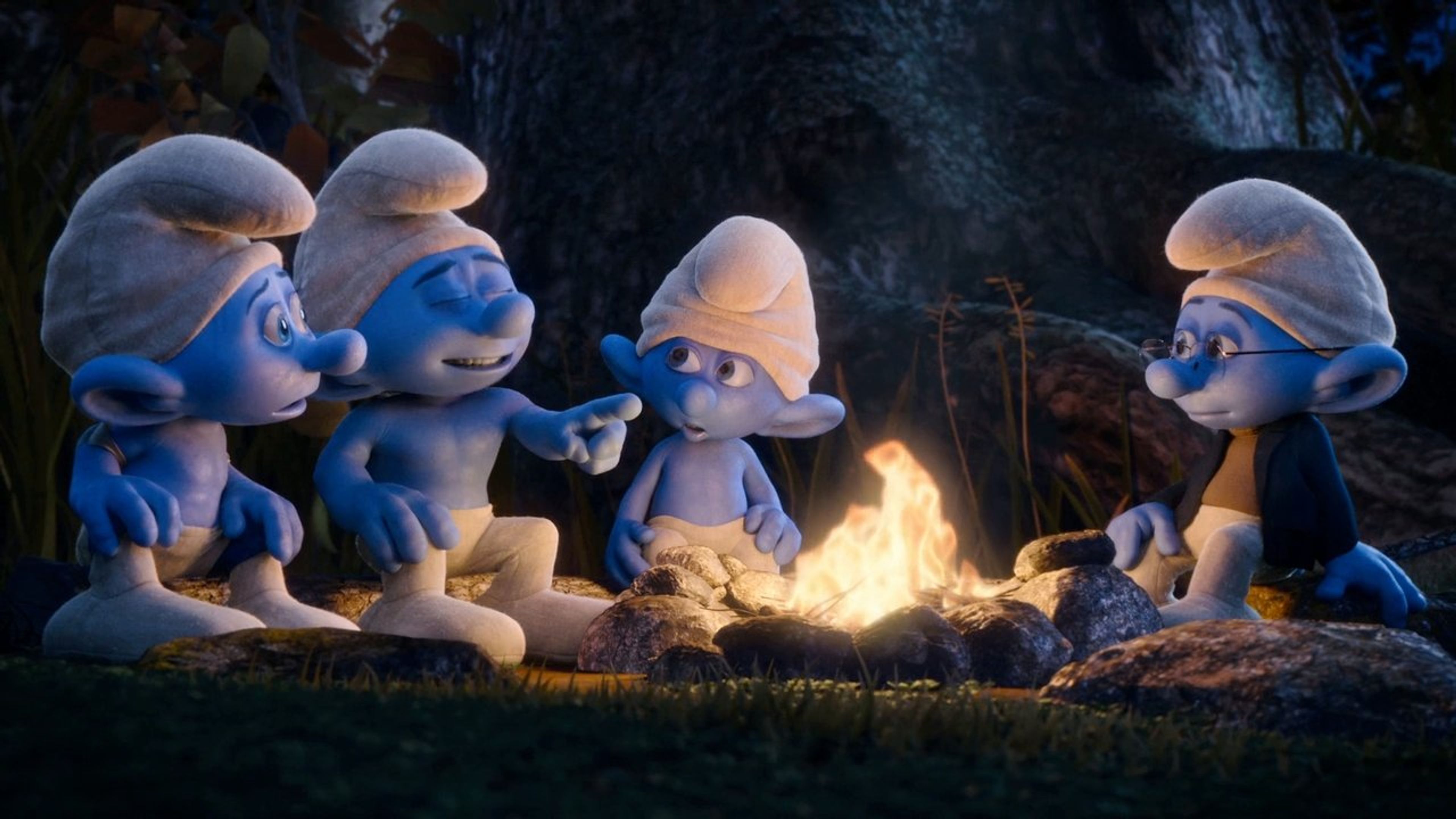 Backdrop of The Smurfs: The Legend of Smurfy Hollow