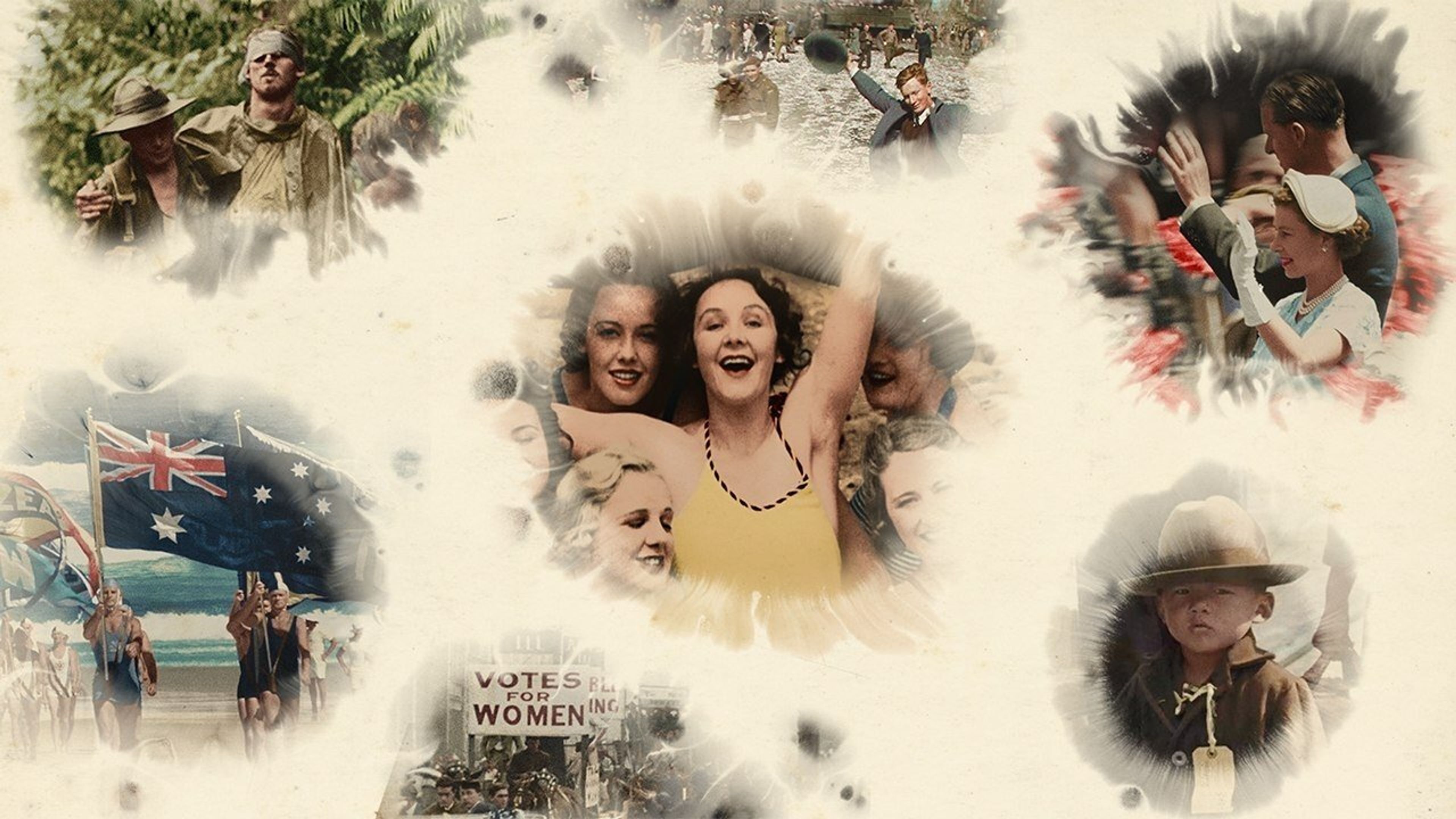 Backdrop of Australia in Colour