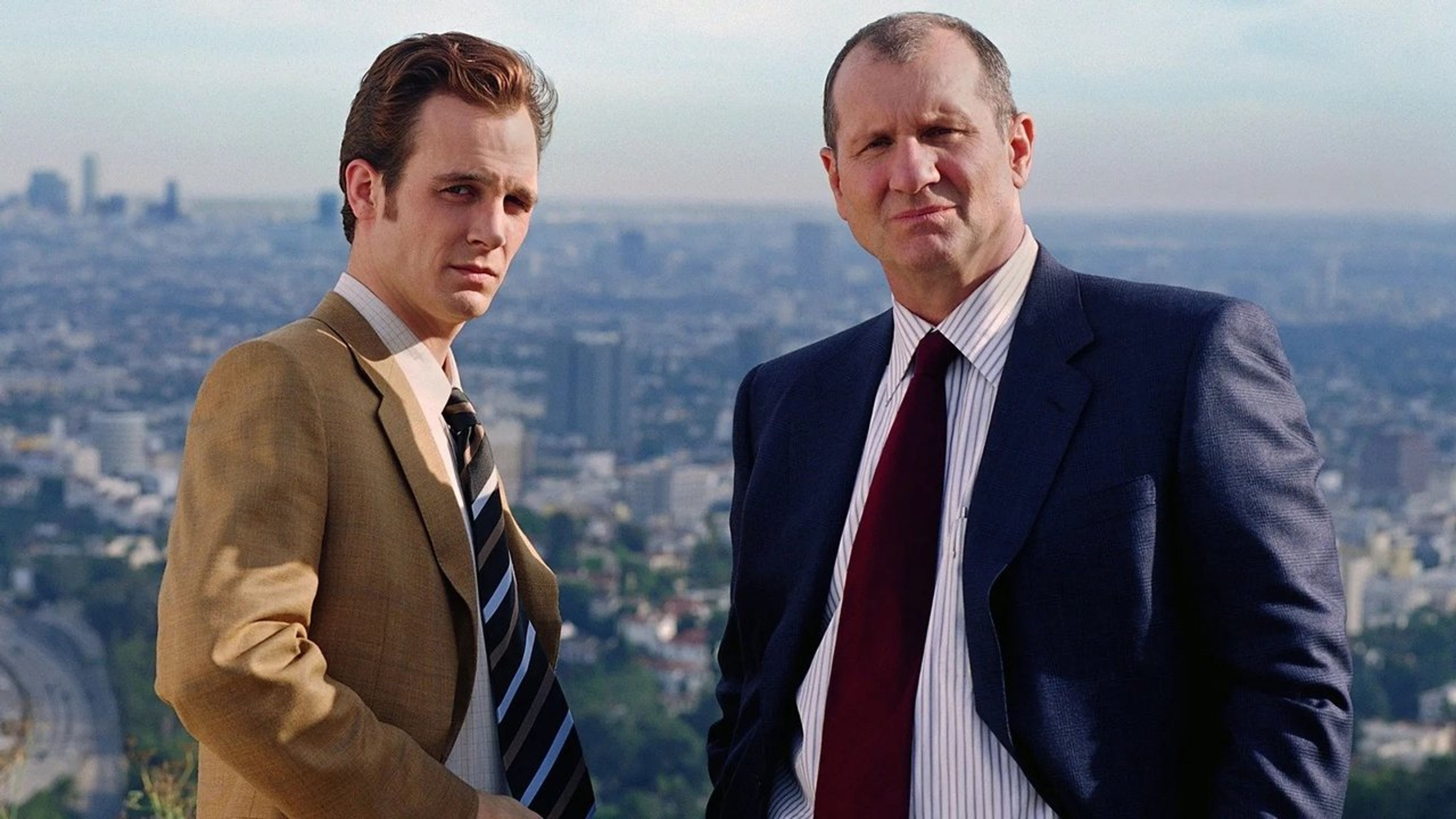 Backdrop of L.A. Dragnet