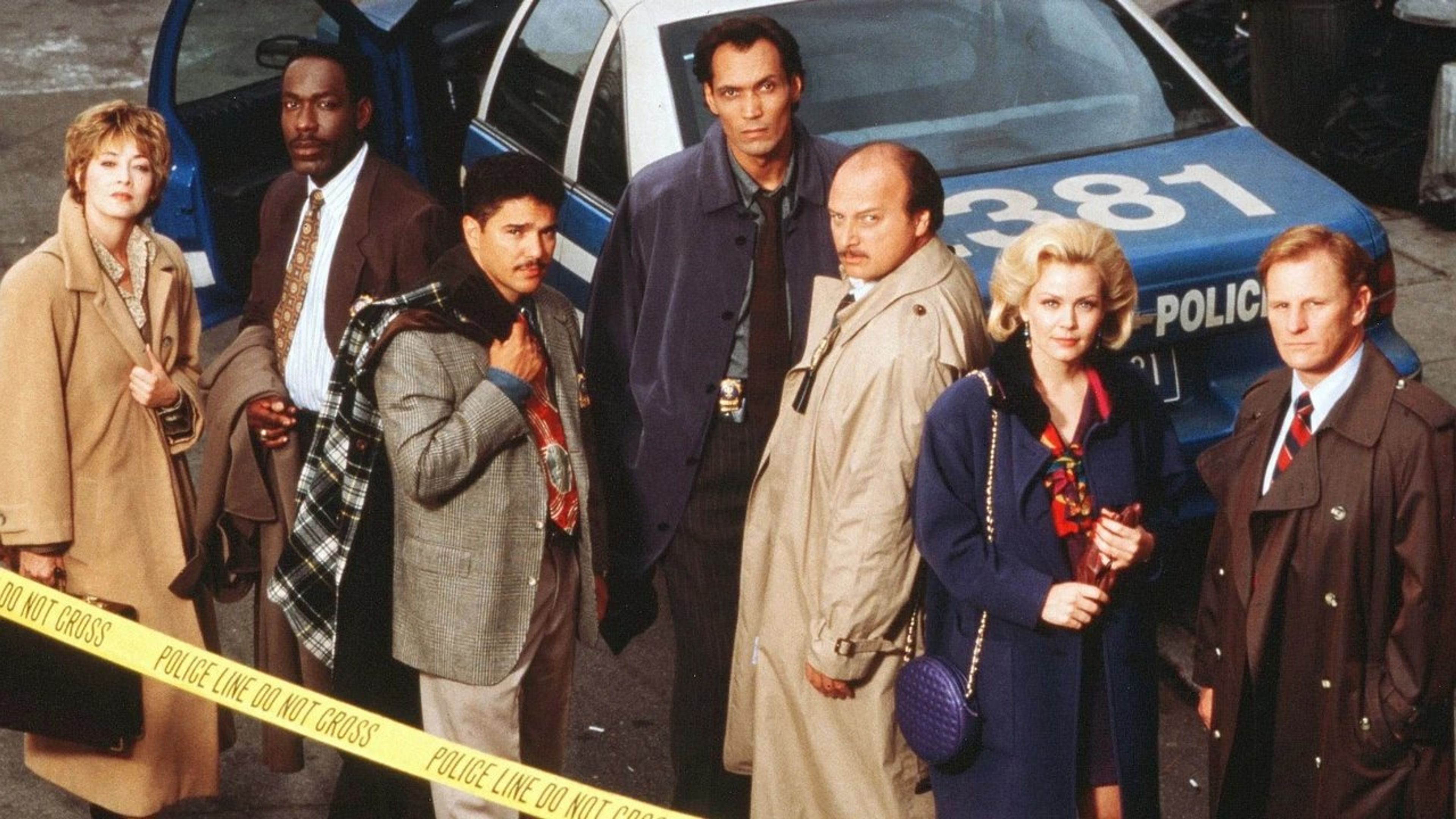 Backdrop of NYPD Blue