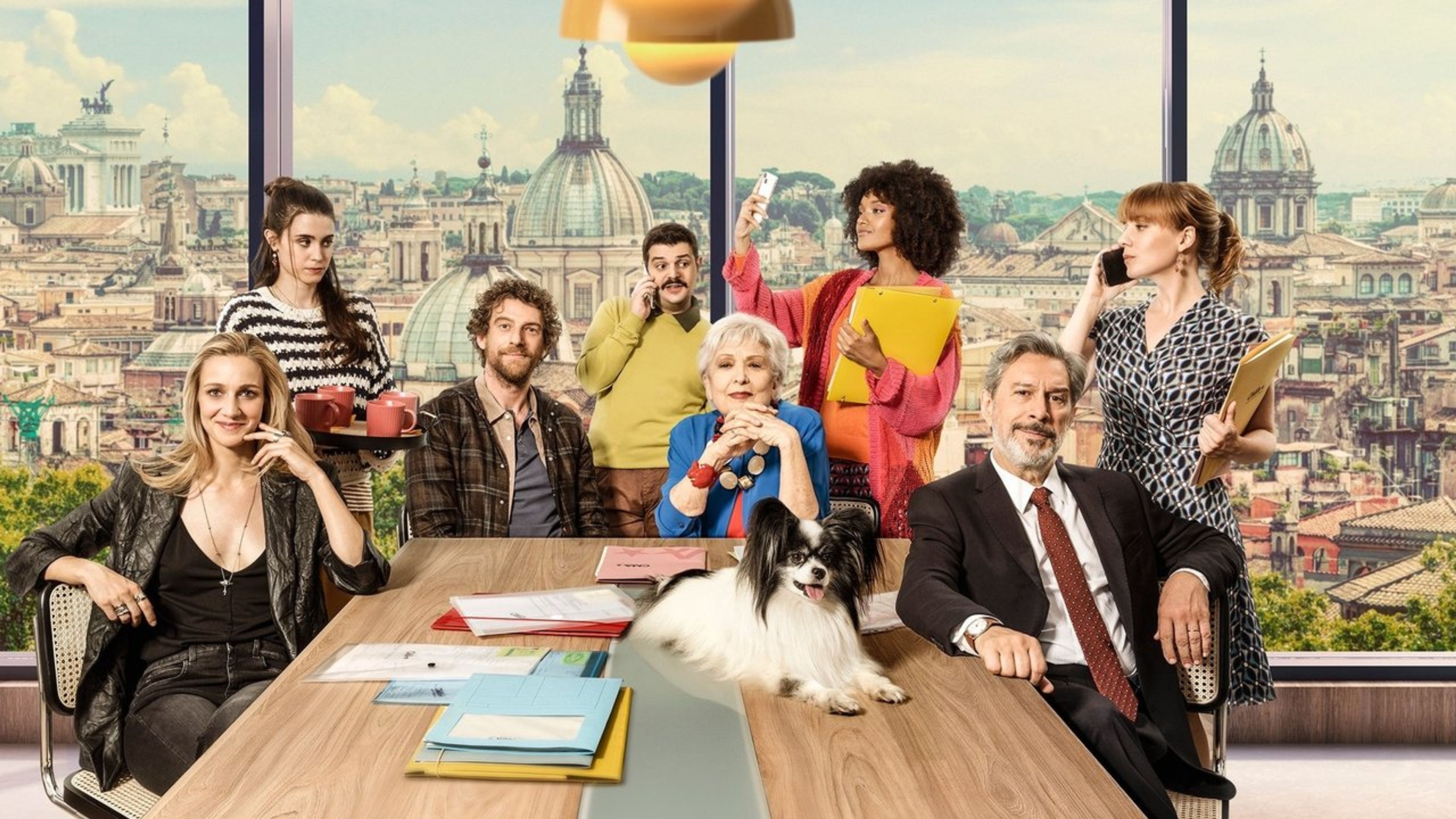 Backdrop of Call My Agent: Italy