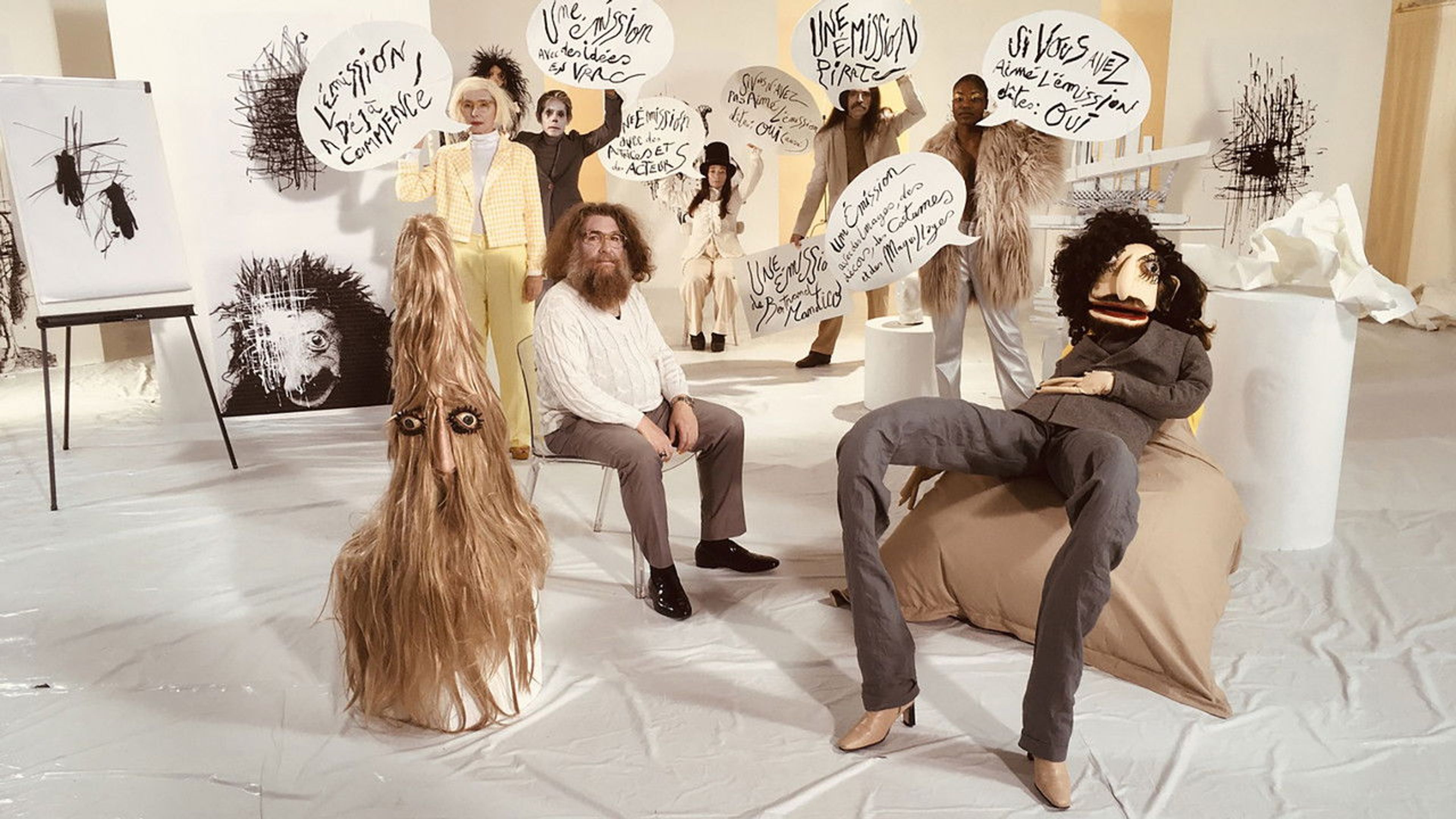 Backdrop of The Show Has Already Started