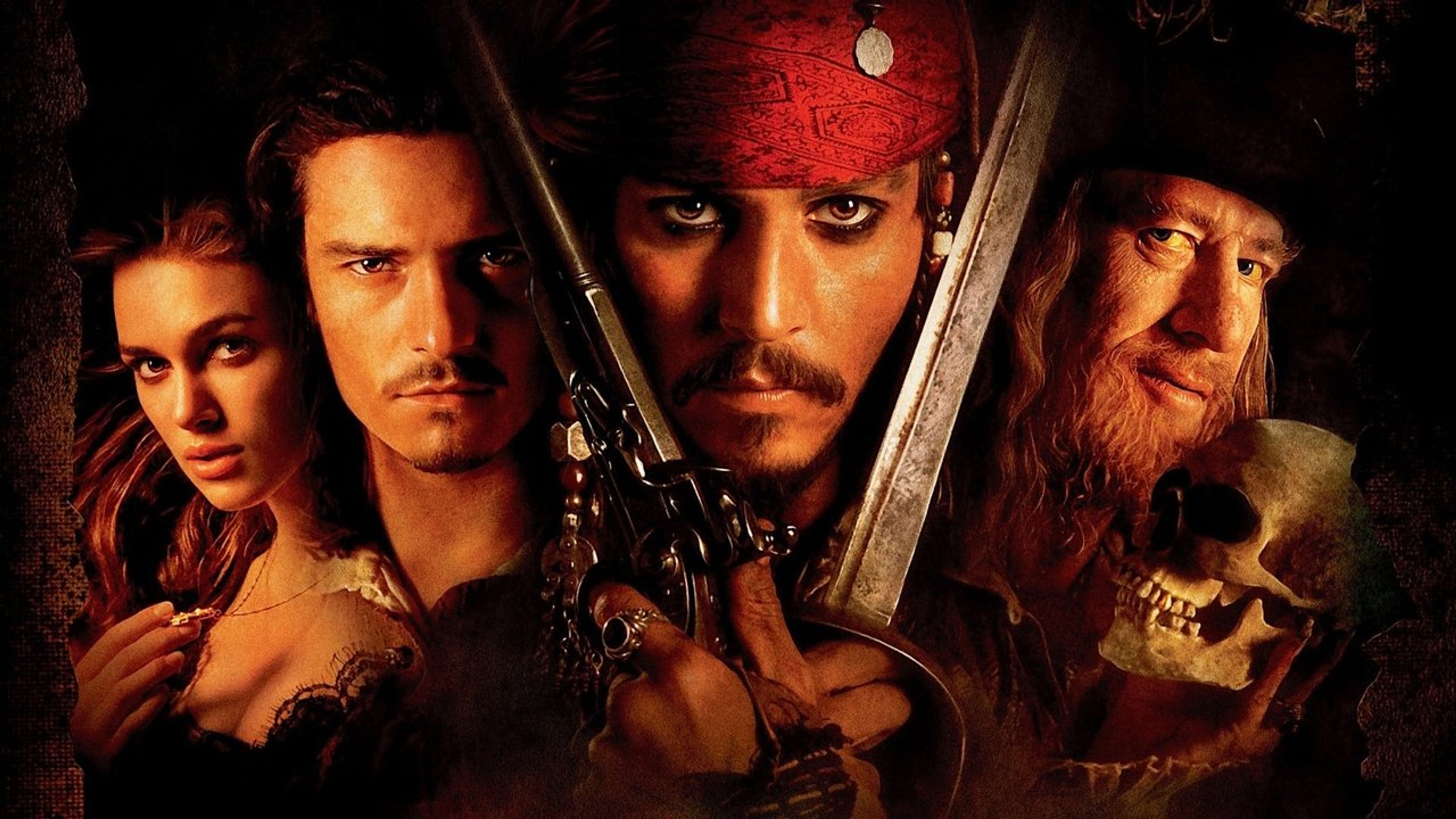 Backdrop of Pirates of the Caribbean: The Curse of the Black Pearl