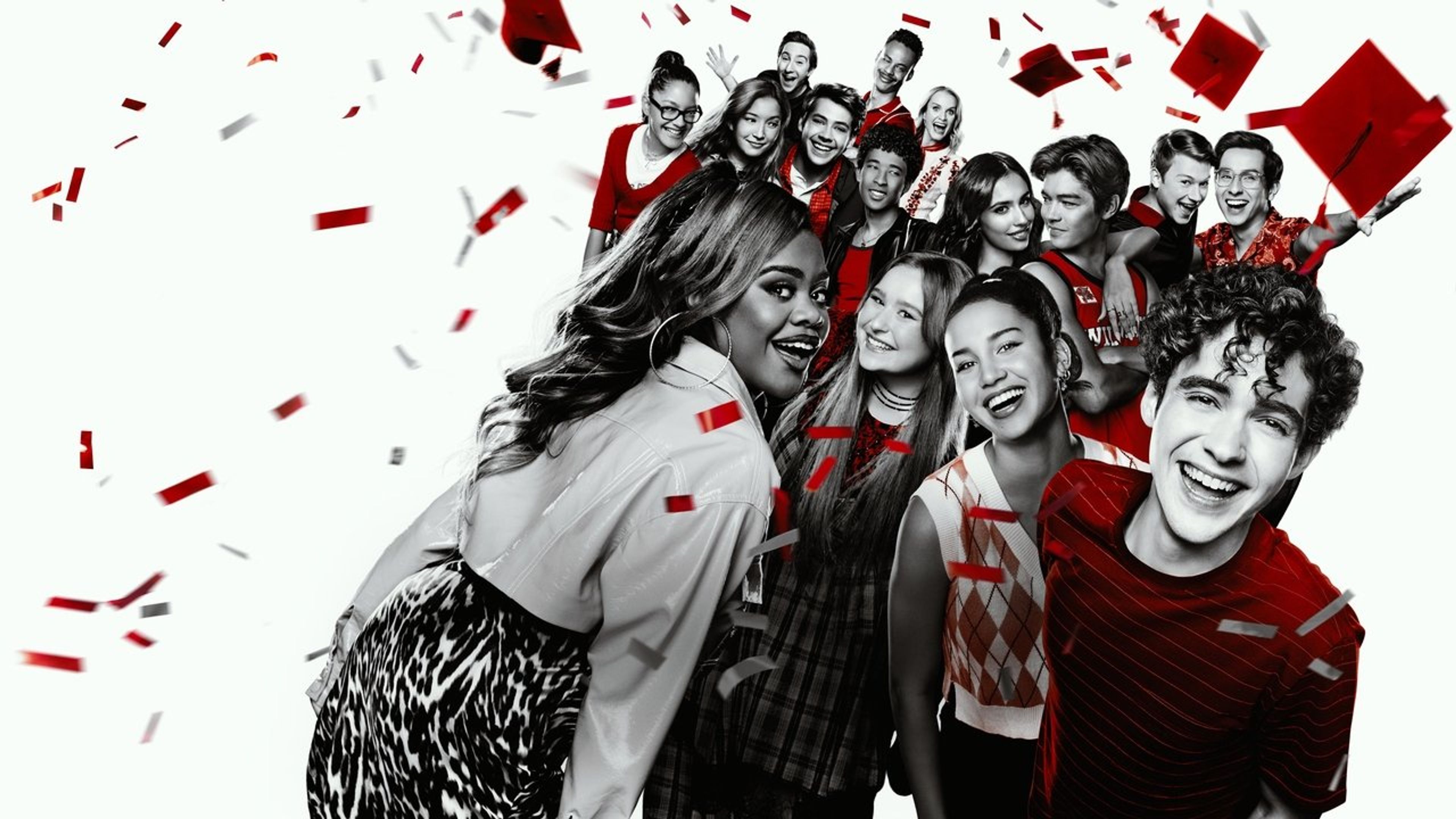 Backdrop of High School Musical: The Musical: The Series