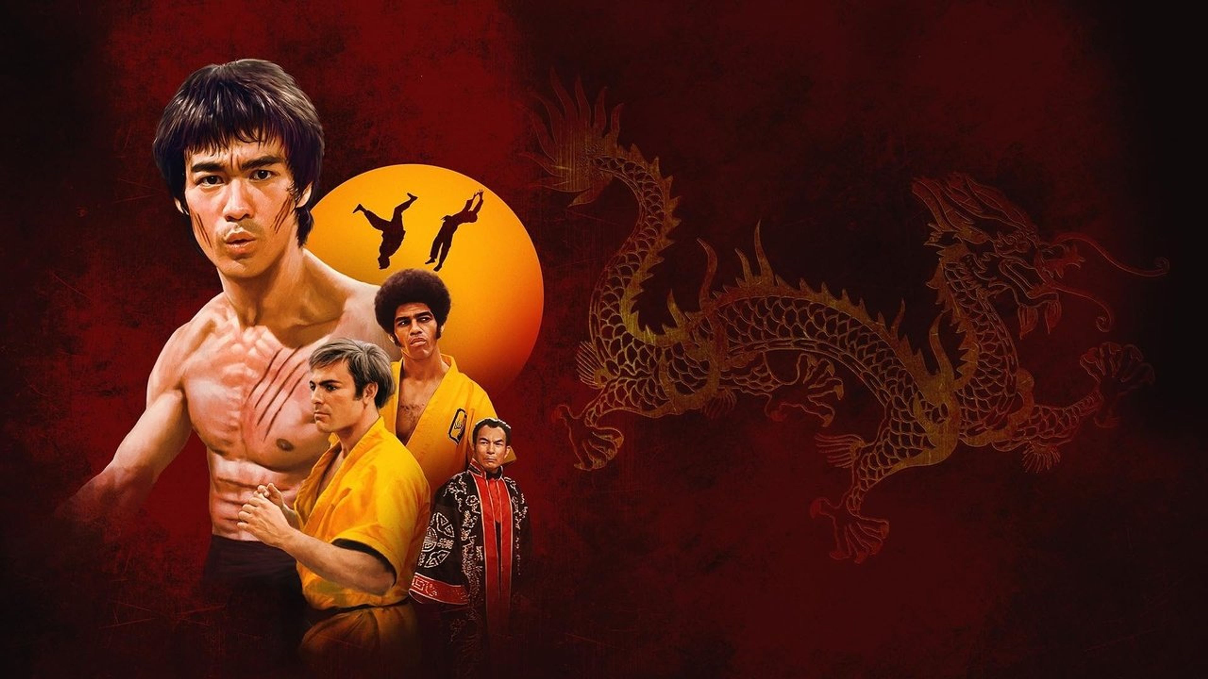 Backdrop of Enter the Dragon