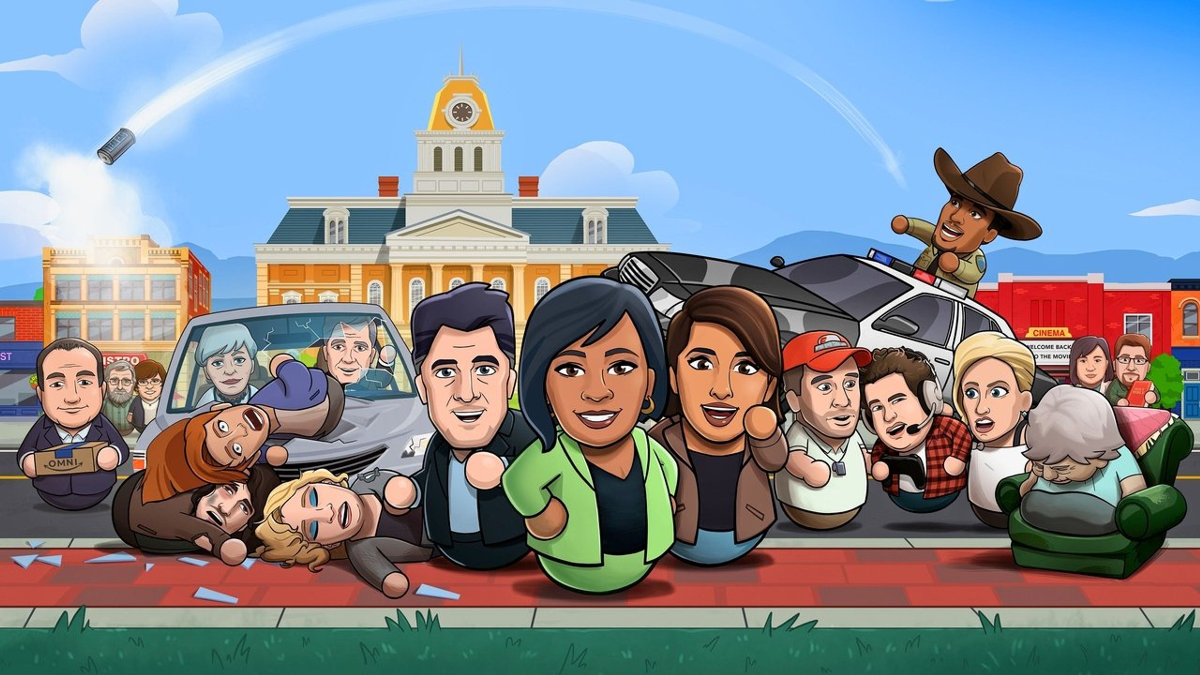 Backdrop of Fairview