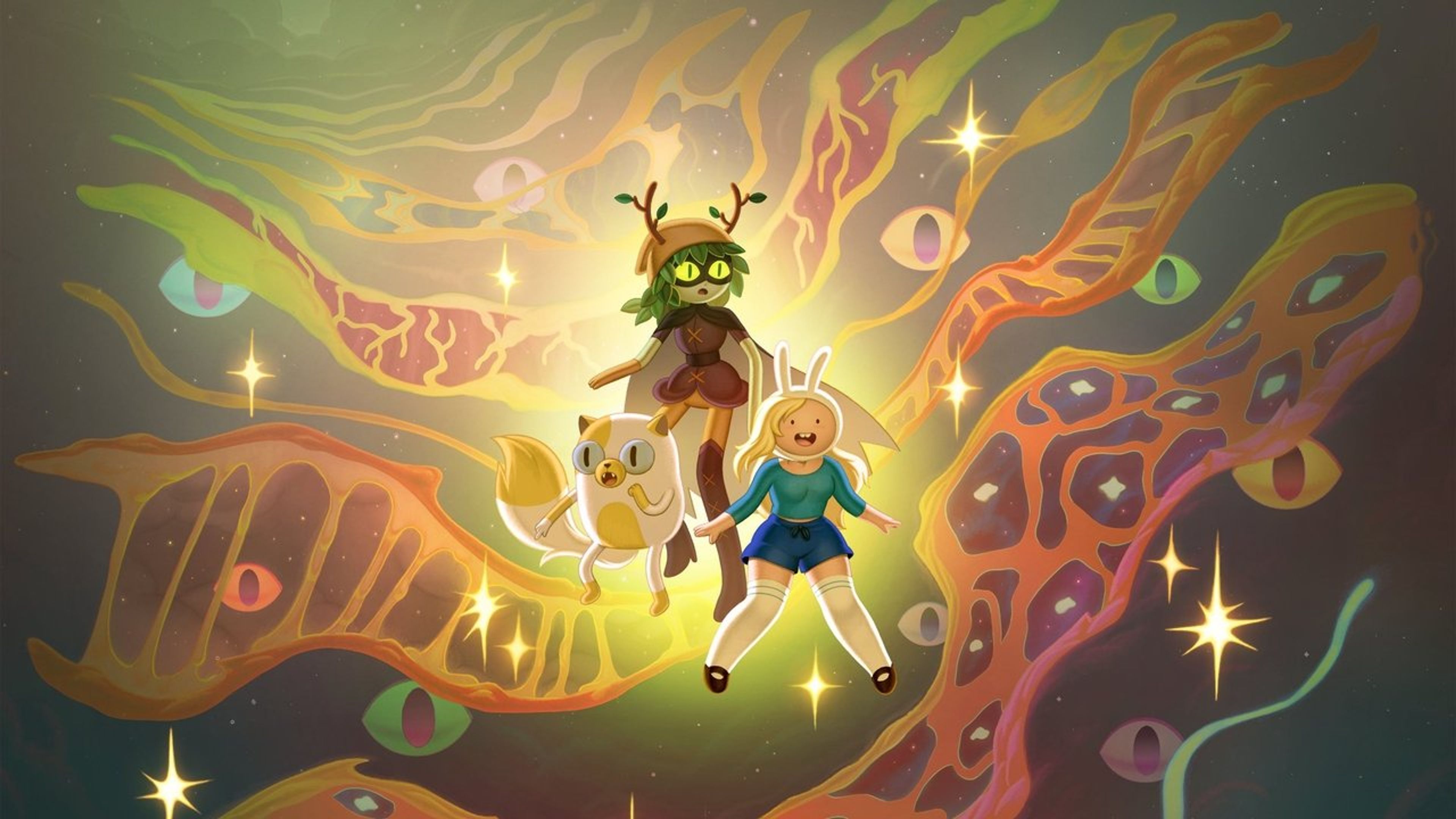 Backdrop of Adventure Time: Fionna & Cake