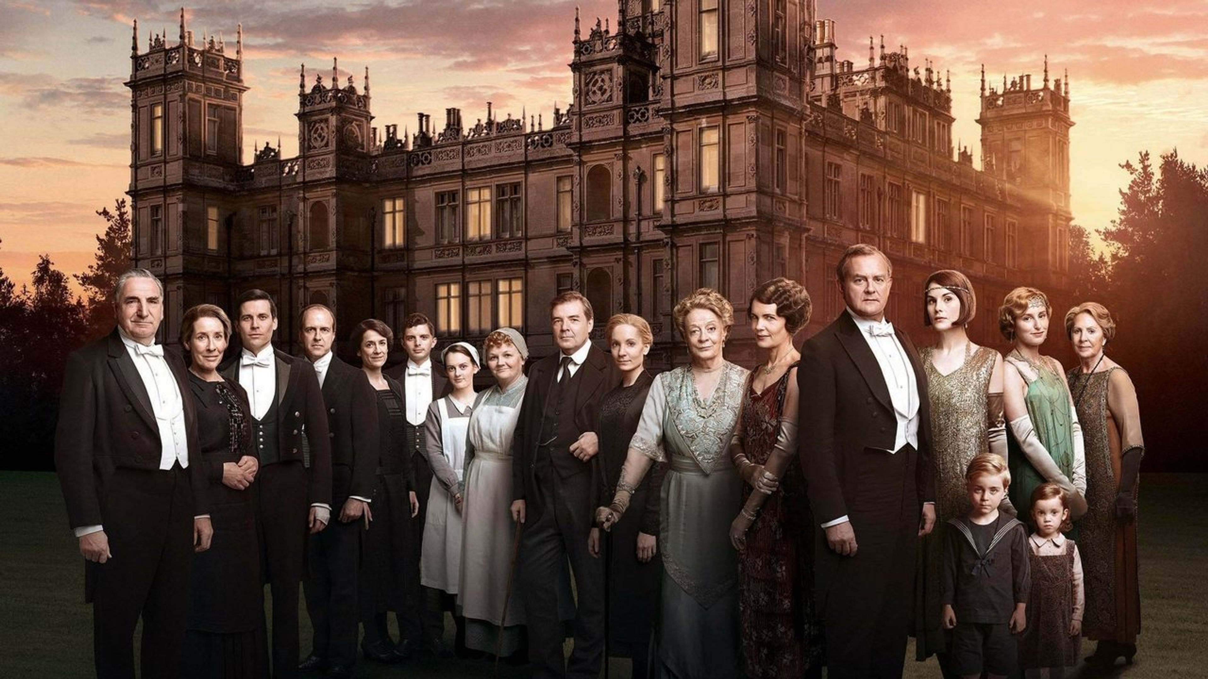 Backdrop of Downton Abbey