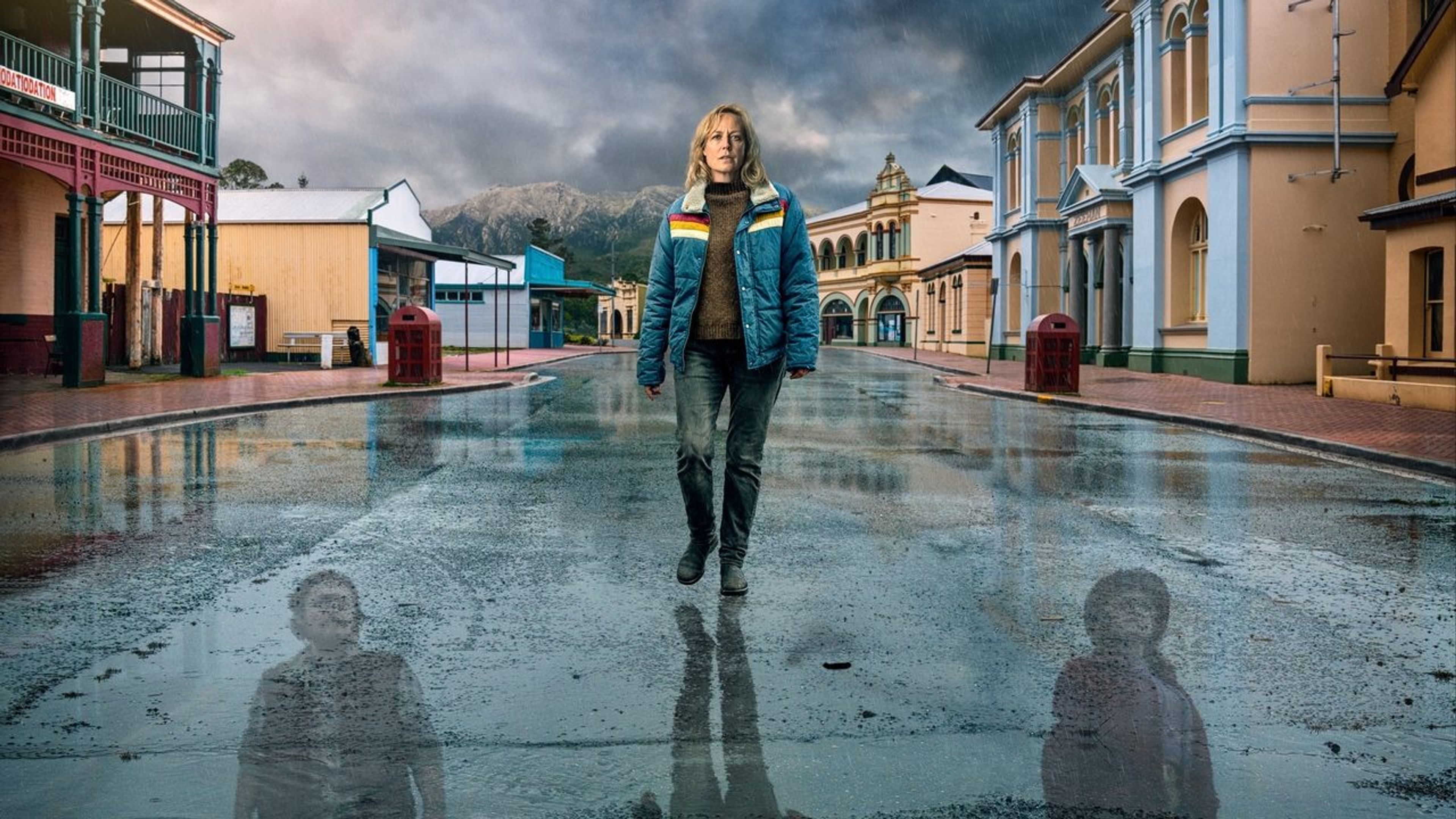 Backdrop of Bay of Fires